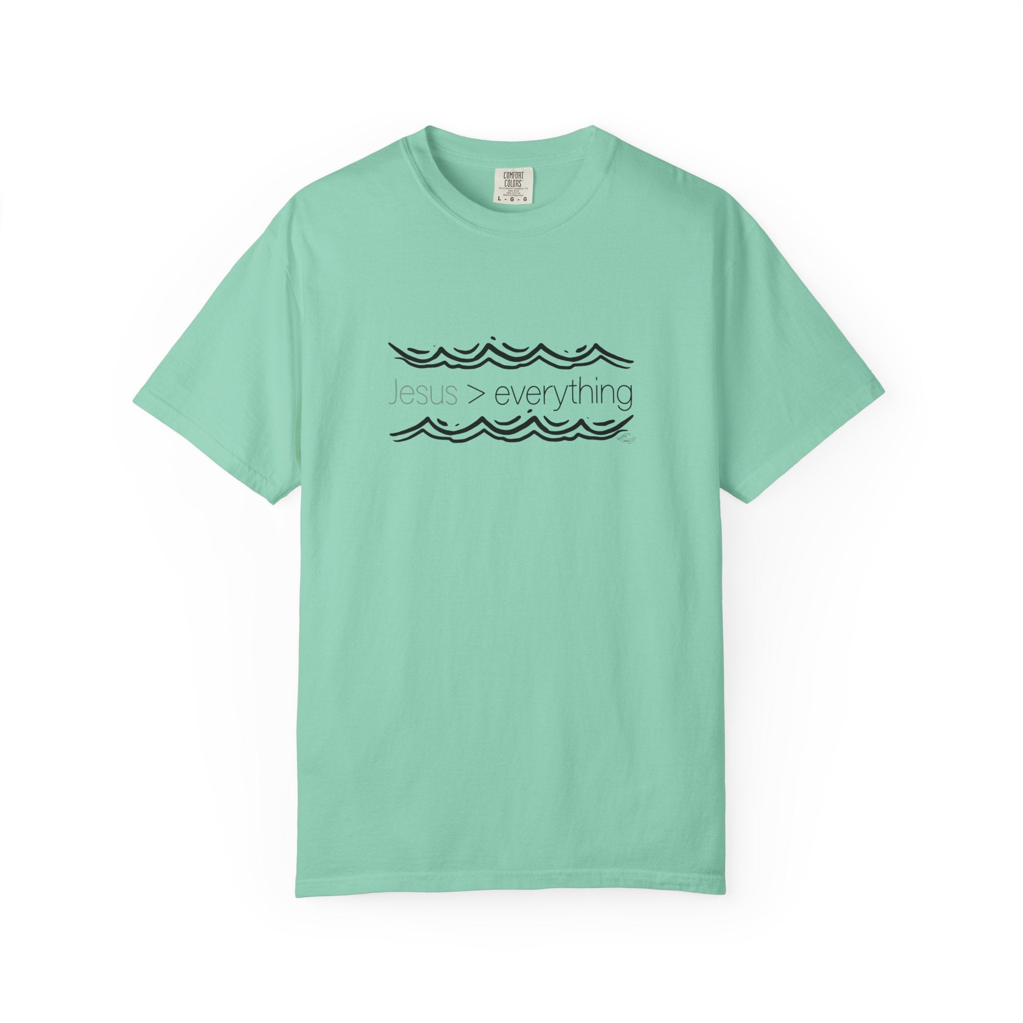 Jesus > Everything - Coastal Heritage Tee
