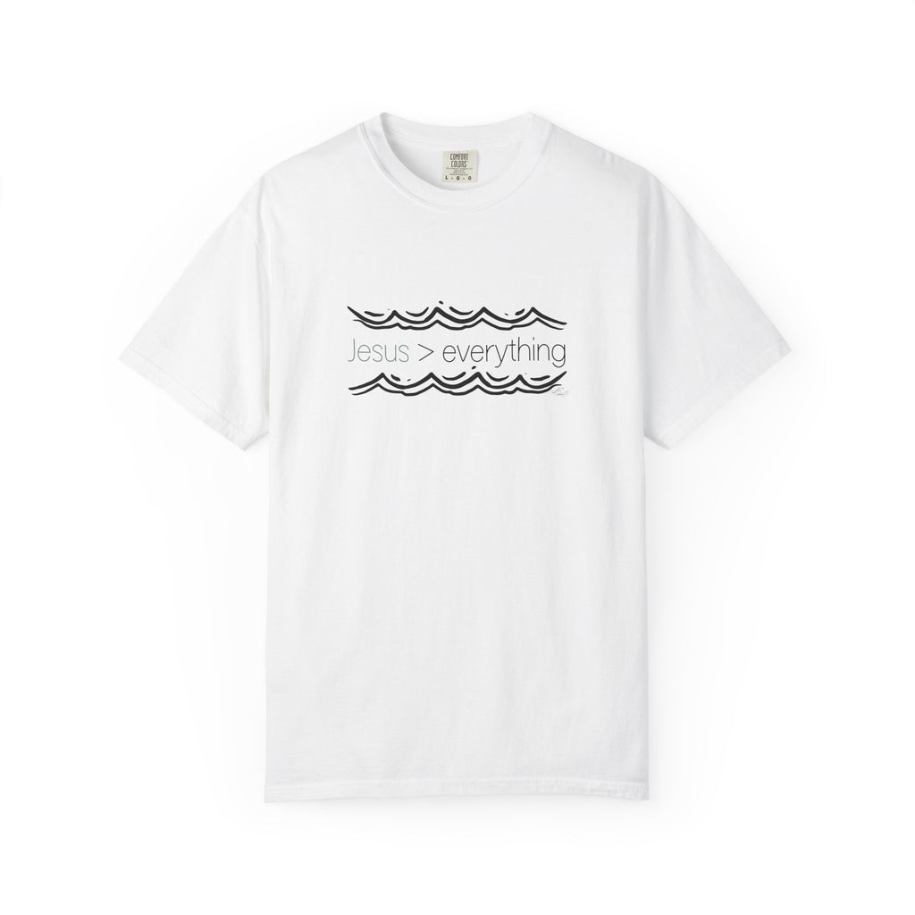 Jesus > Everything - Coastal Heritage Tee