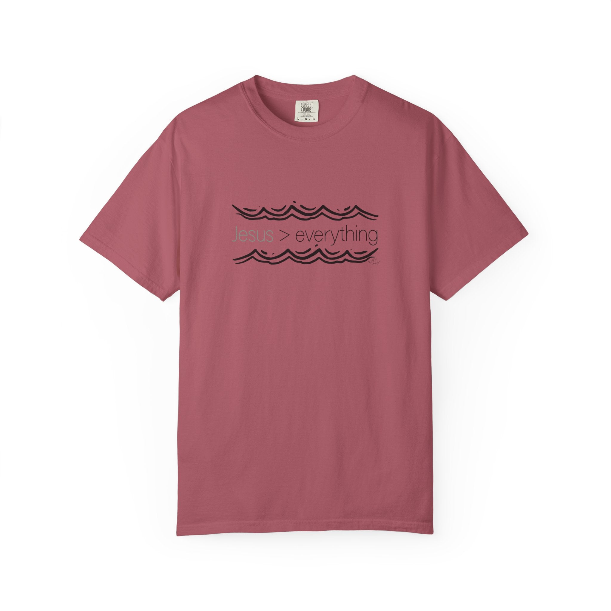 Jesus > Everything - Coastal Heritage Tee