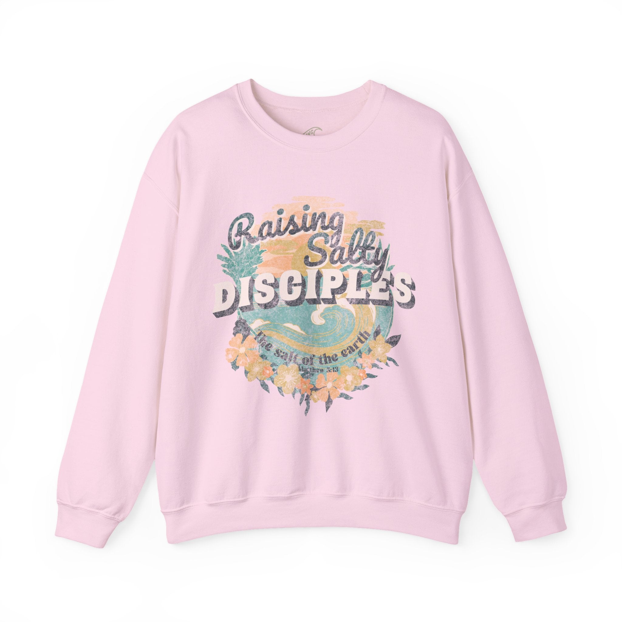Raising Salty Disciples - Coastal Core Crewneck