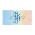 Spirit Lead Me Beside Quiet Waters  — Coastal Christian Beach Towel