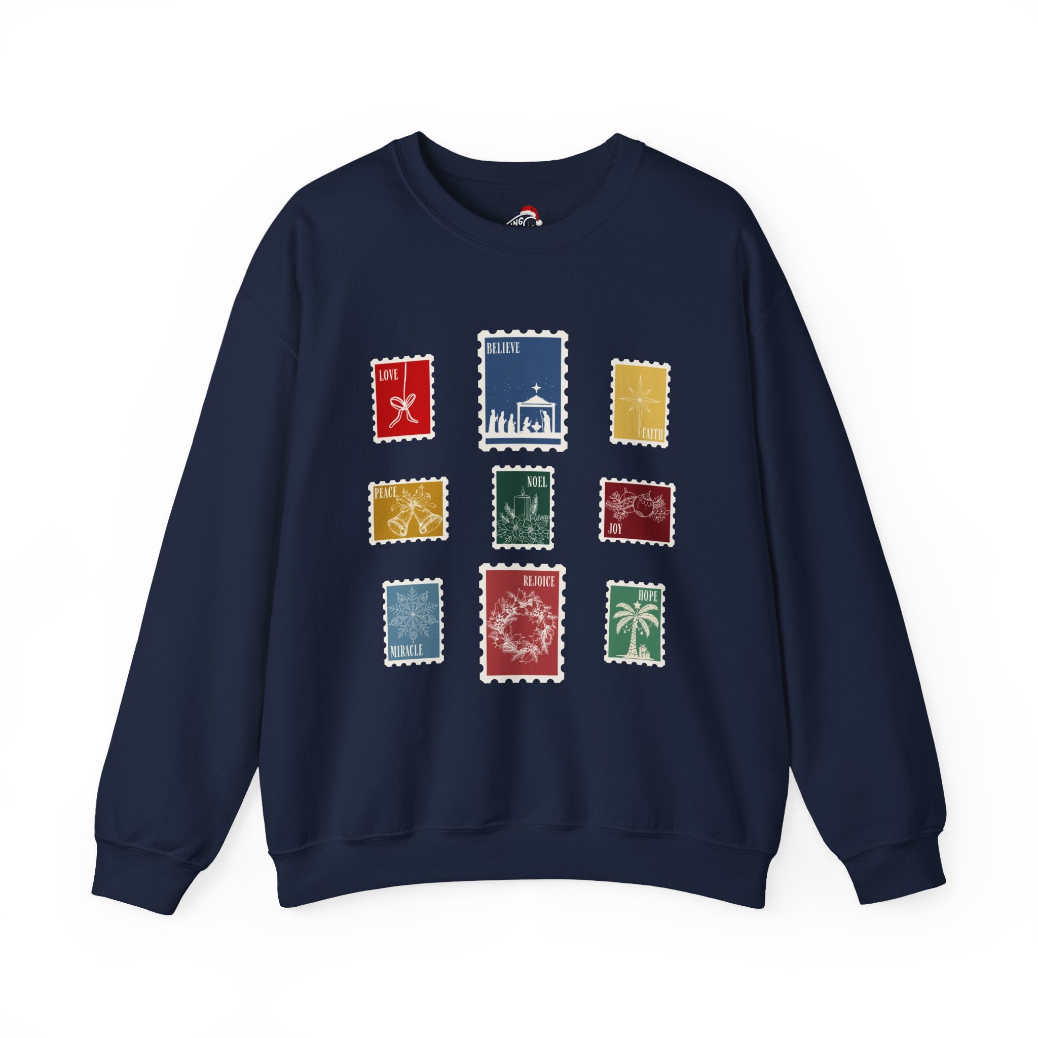 Holiday Postmark Crewneck