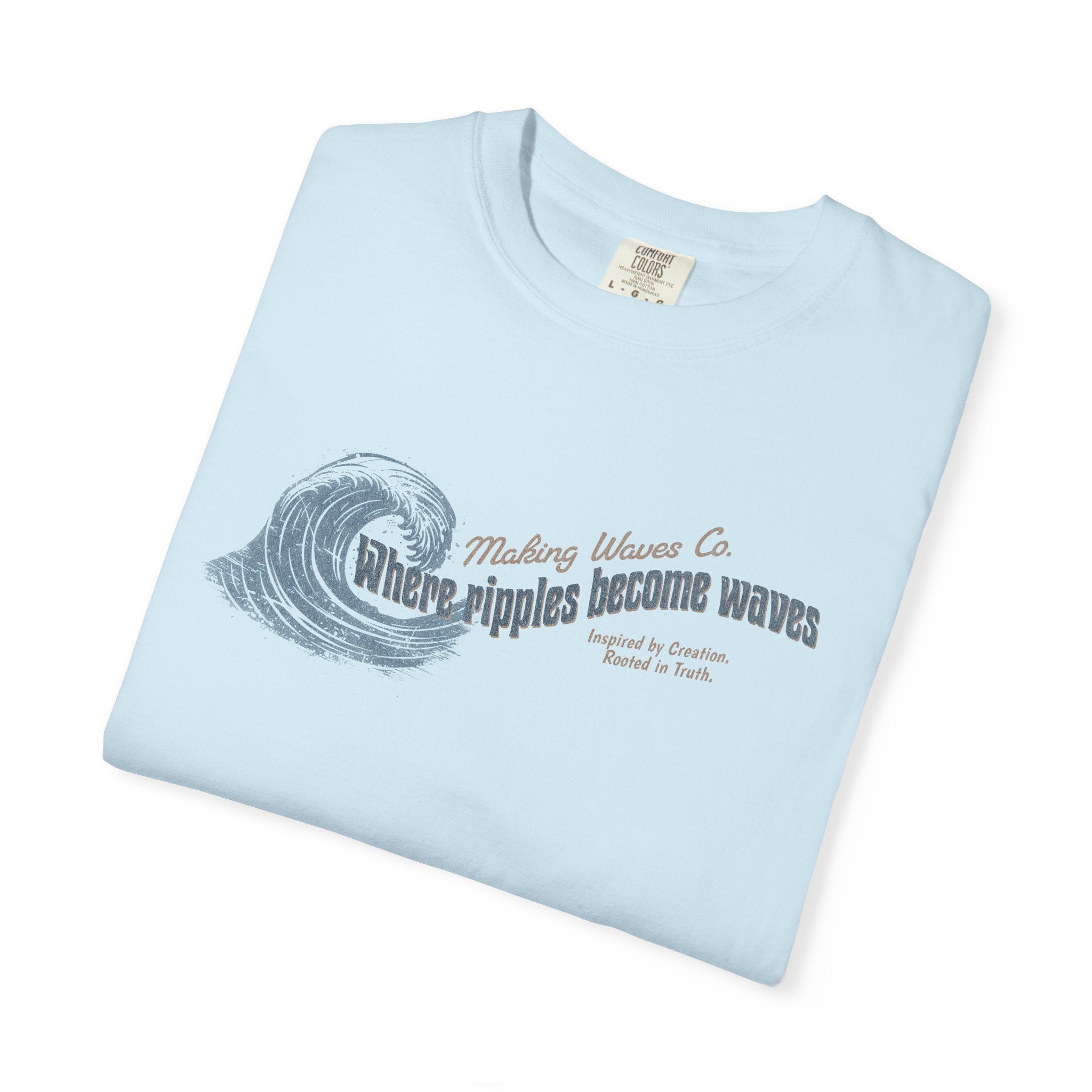 Where ripples become waves Unisex Tee