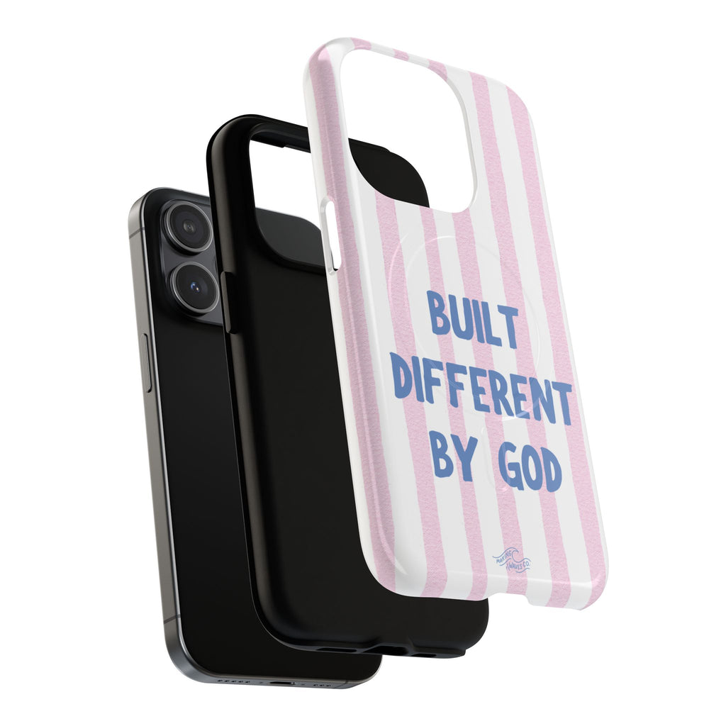 Built Different by God Coastal Christian MagSafe iPhone Case
