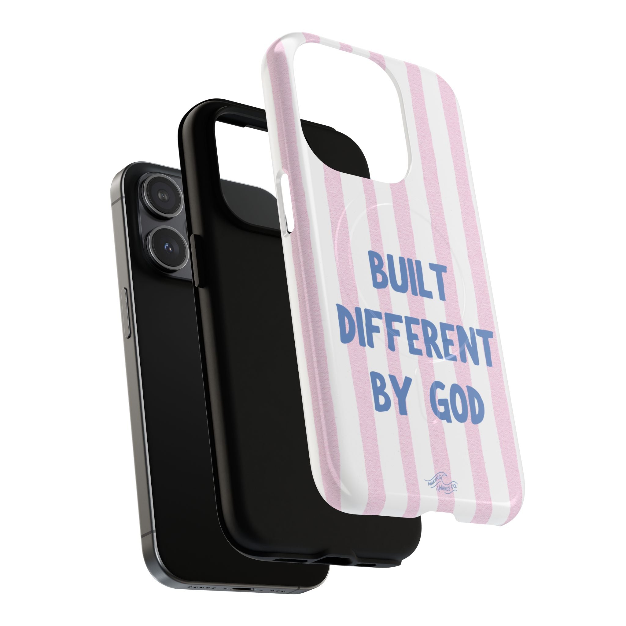Built Different by God Coastal Christian MagSafe iPhone Case