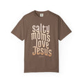 Salty moms love Jesus ombre - Coastal Heritage Tee