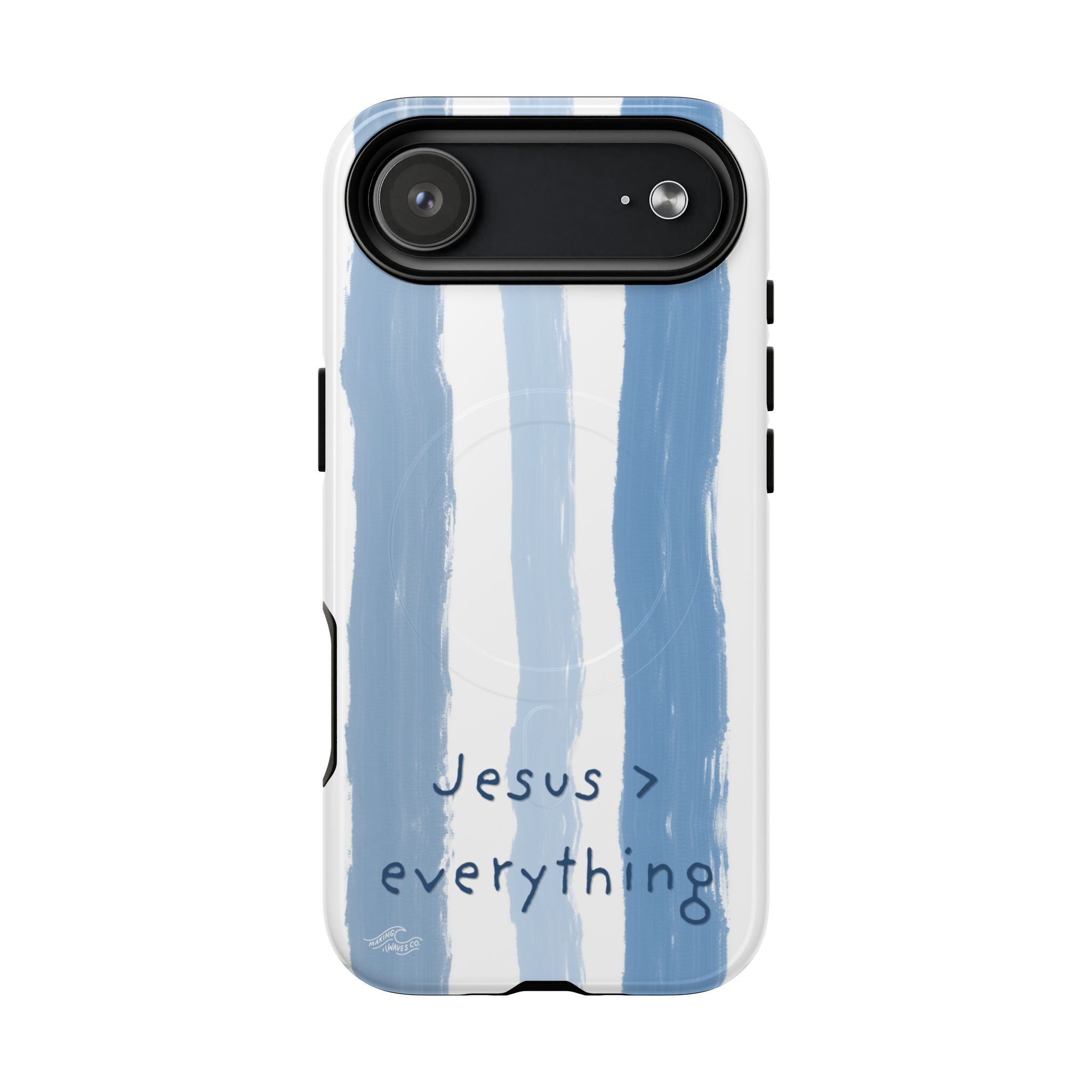 Jesus > Everything Coastal Christian MagSafe iPhone Case