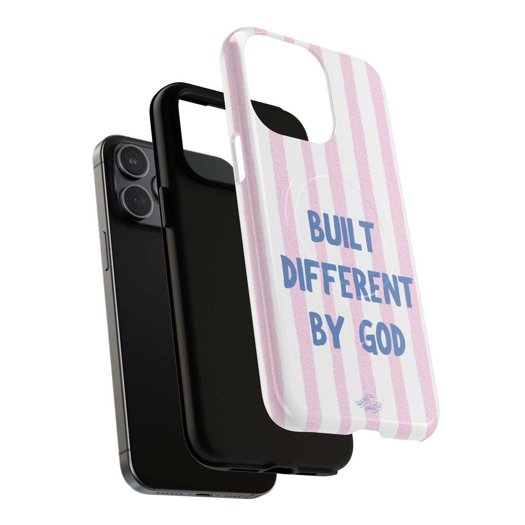 Built Different by God Coastal Christian MagSafe iPhone Case