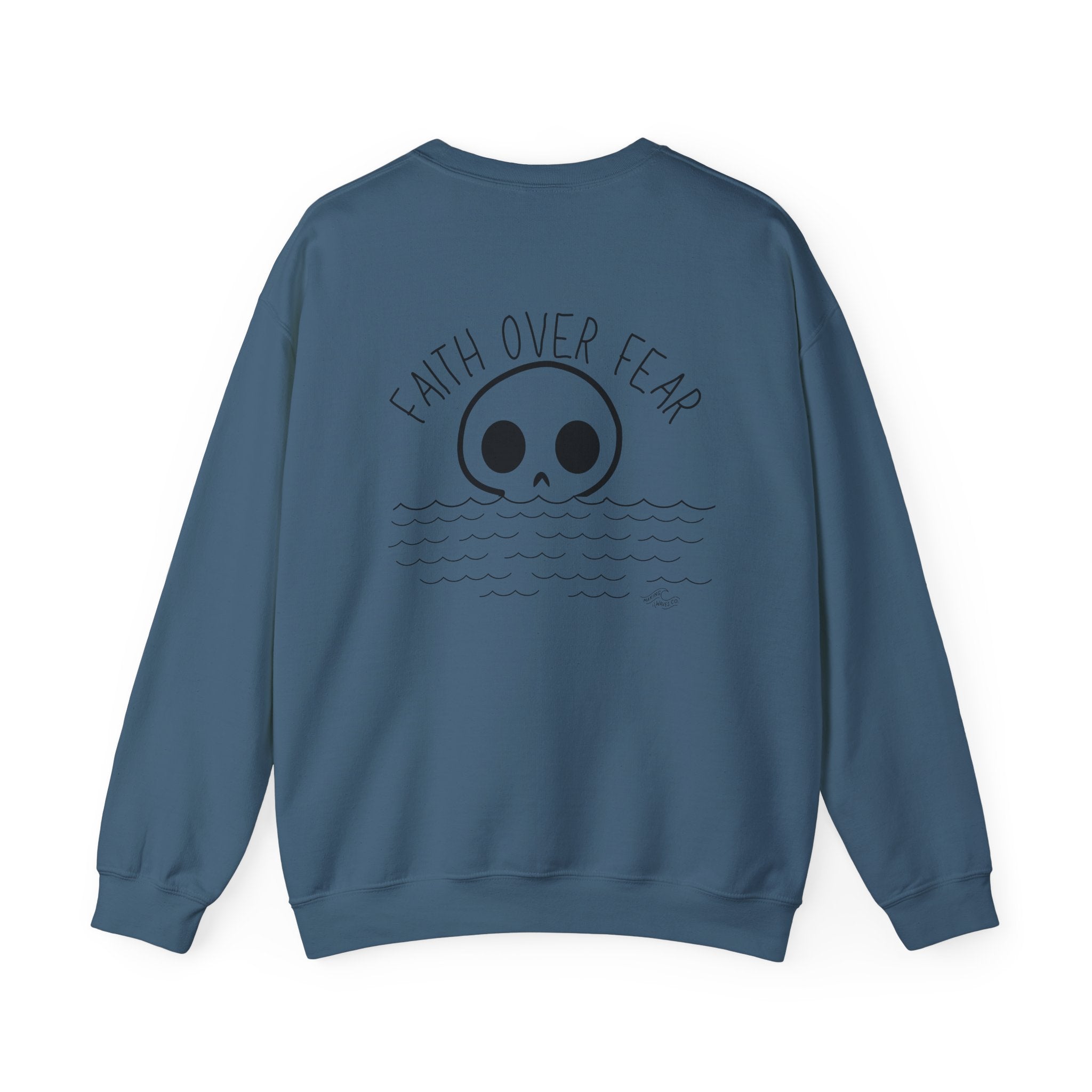 Faith over Fear - Coastal Core Crewneck