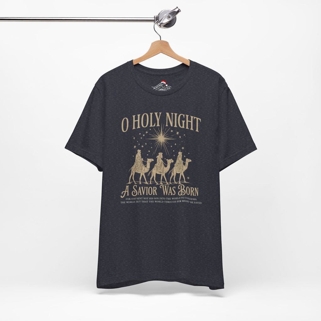 A Savior Was Born  — Coastal Soft Tee