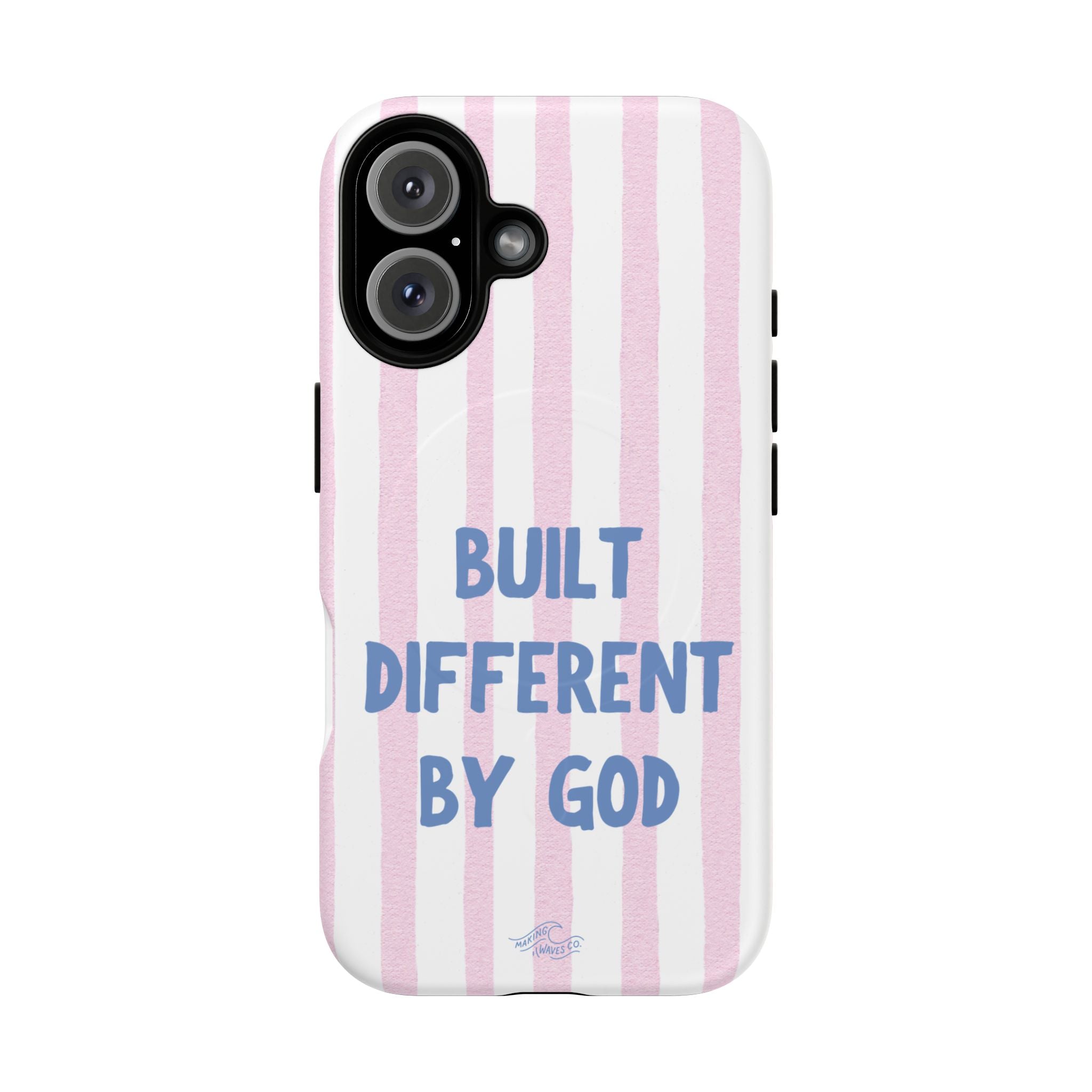 Built Different by God Coastal Christian MagSafe iPhone Case