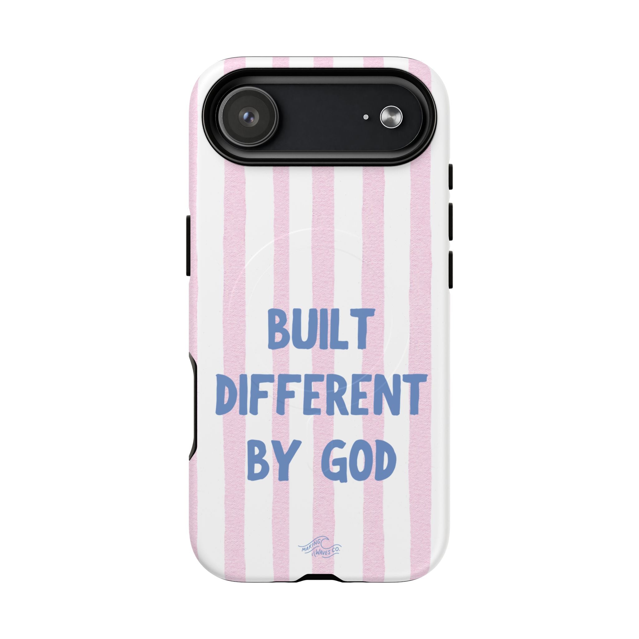 Built Different by God Coastal Christian MagSafe iPhone Case
