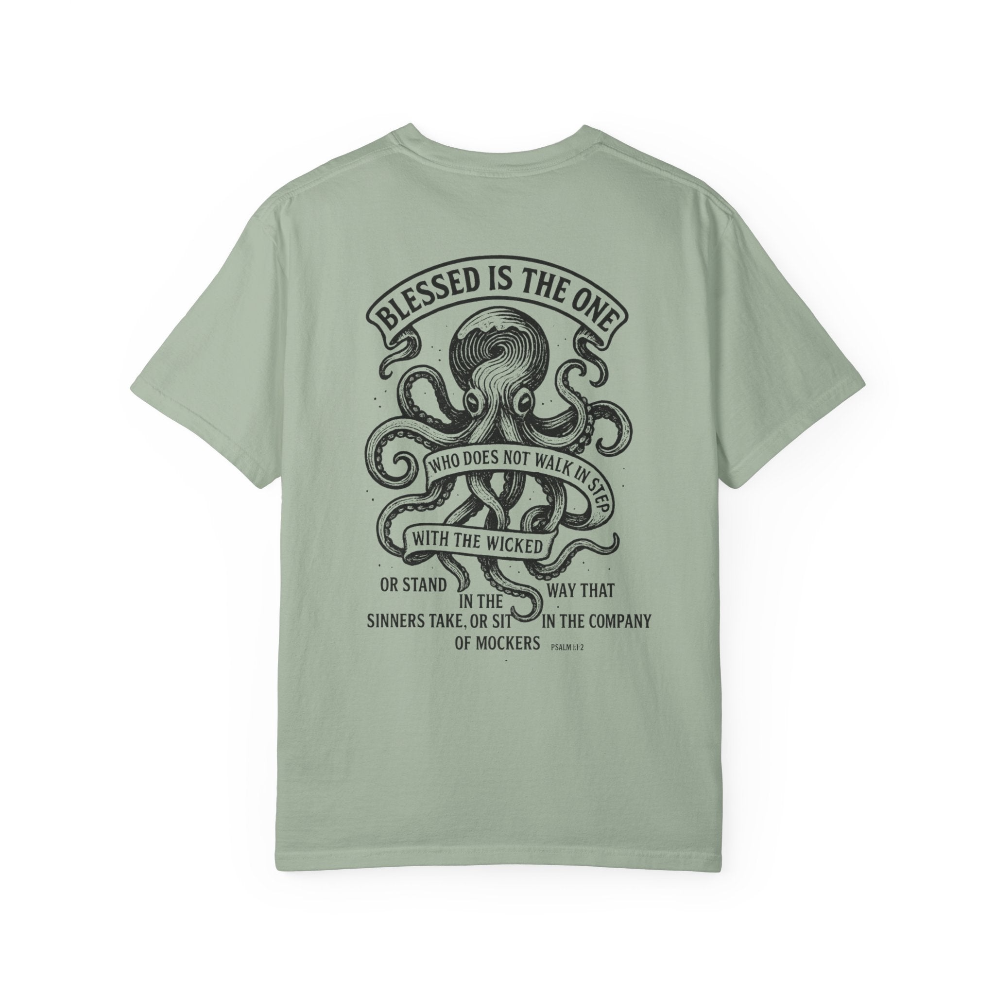 Blessed is The One Who Does Not Step With The Wicked - Coastal Heritage Tee