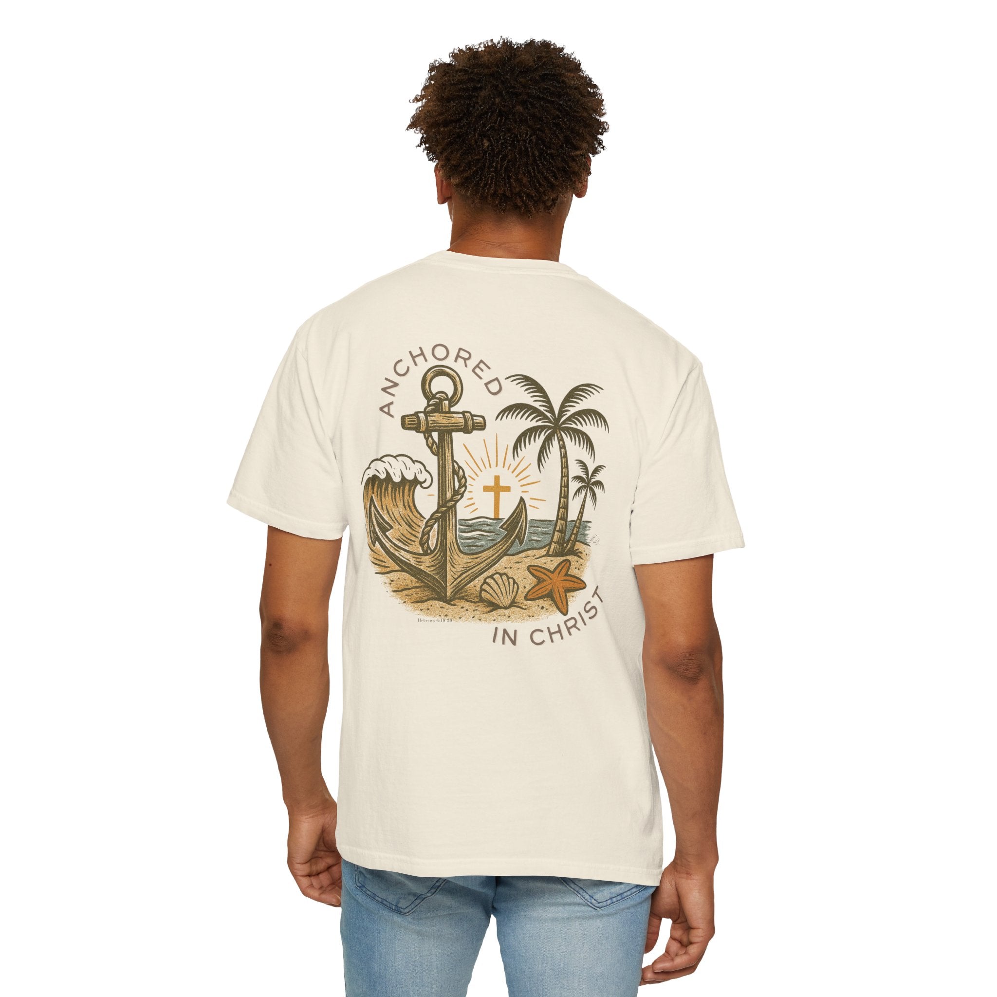 Anchored in Christ Unisex tee