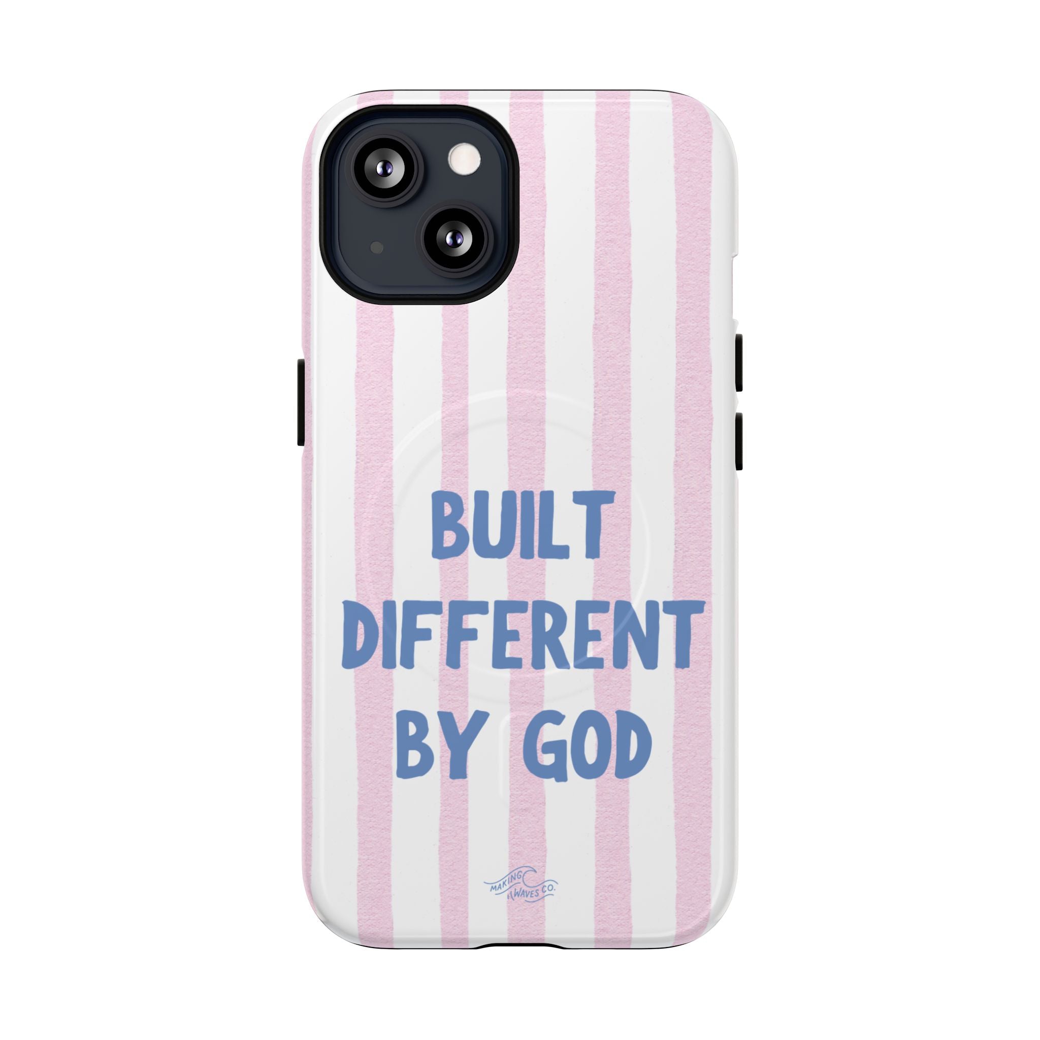 Built Different by God Coastal Christian MagSafe iPhone Case