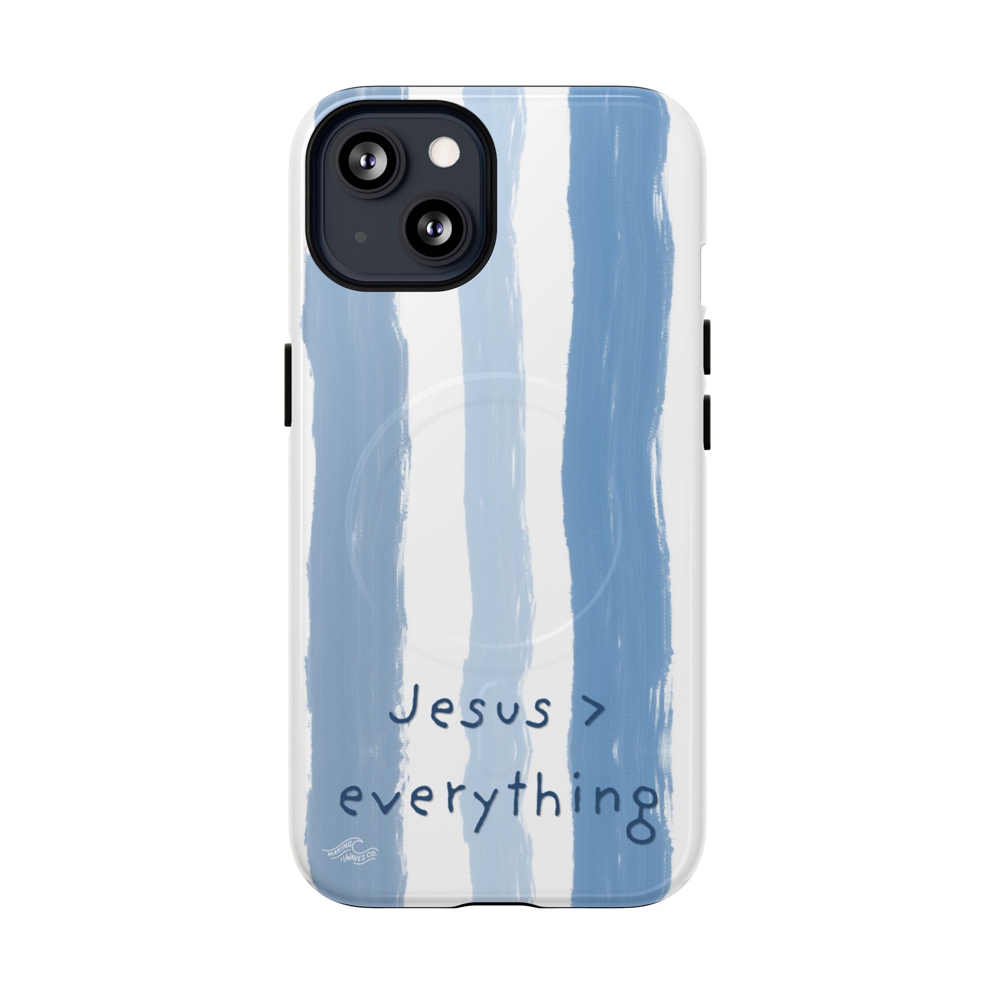Jesus > Everything Coastal Christian MagSafe iPhone Case