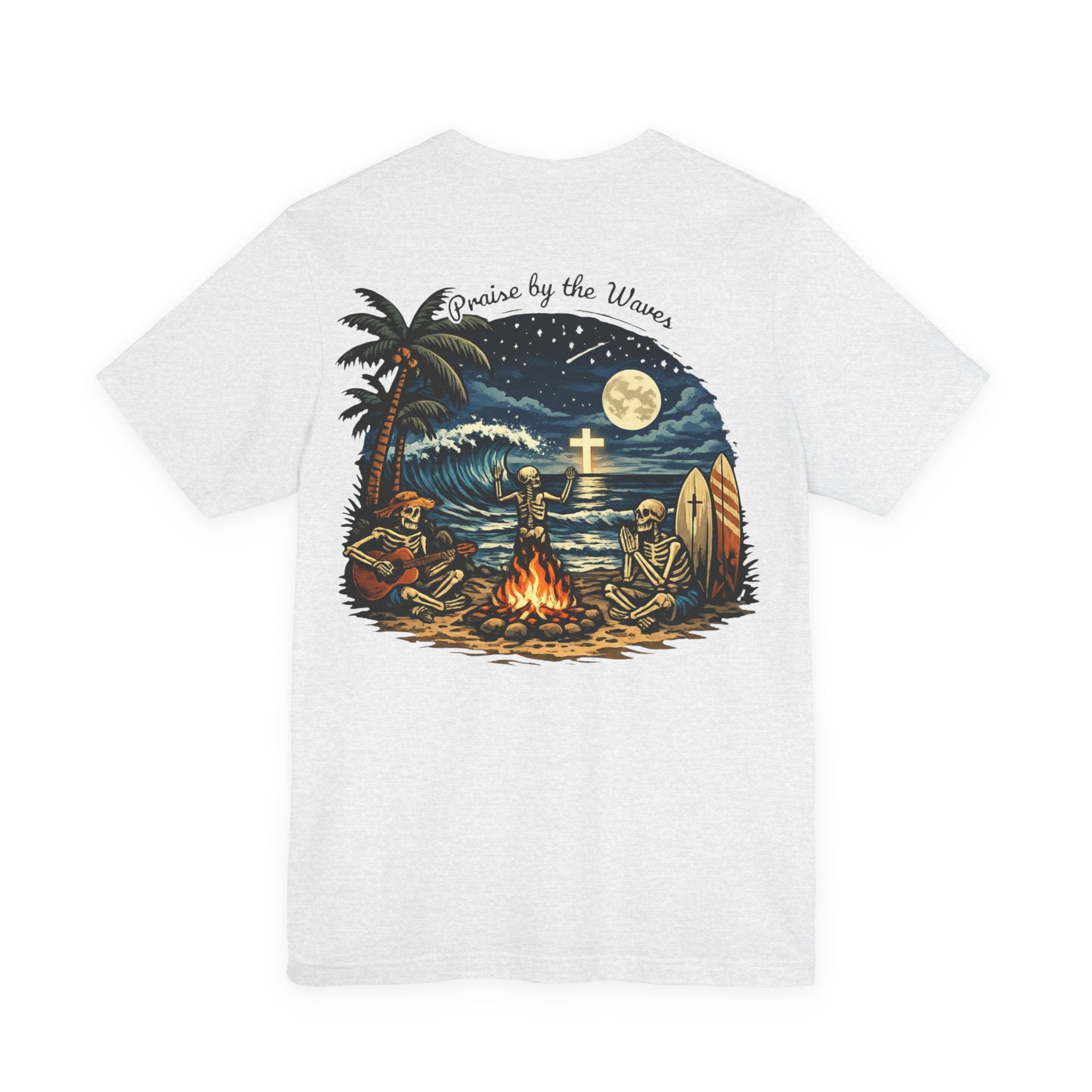 Praise by the Waves — Coastal Soft Tee