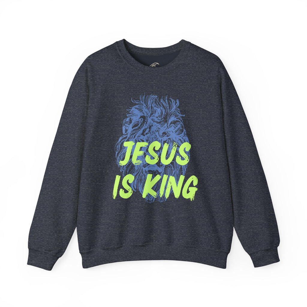 Jesus is King - Coastal Core Crewneck