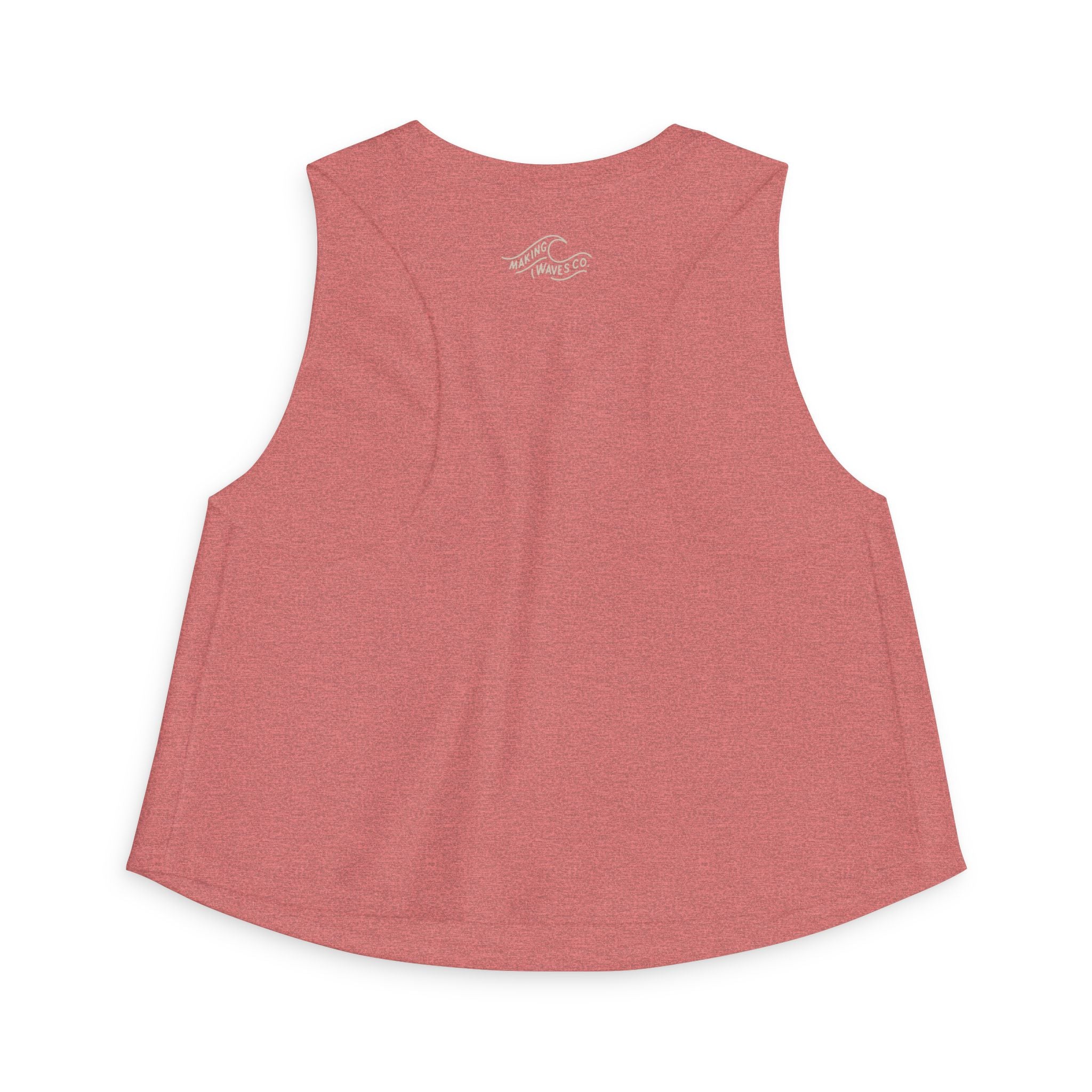 Salty Moms Love Jesus  - Coastal Soft Crop Tank