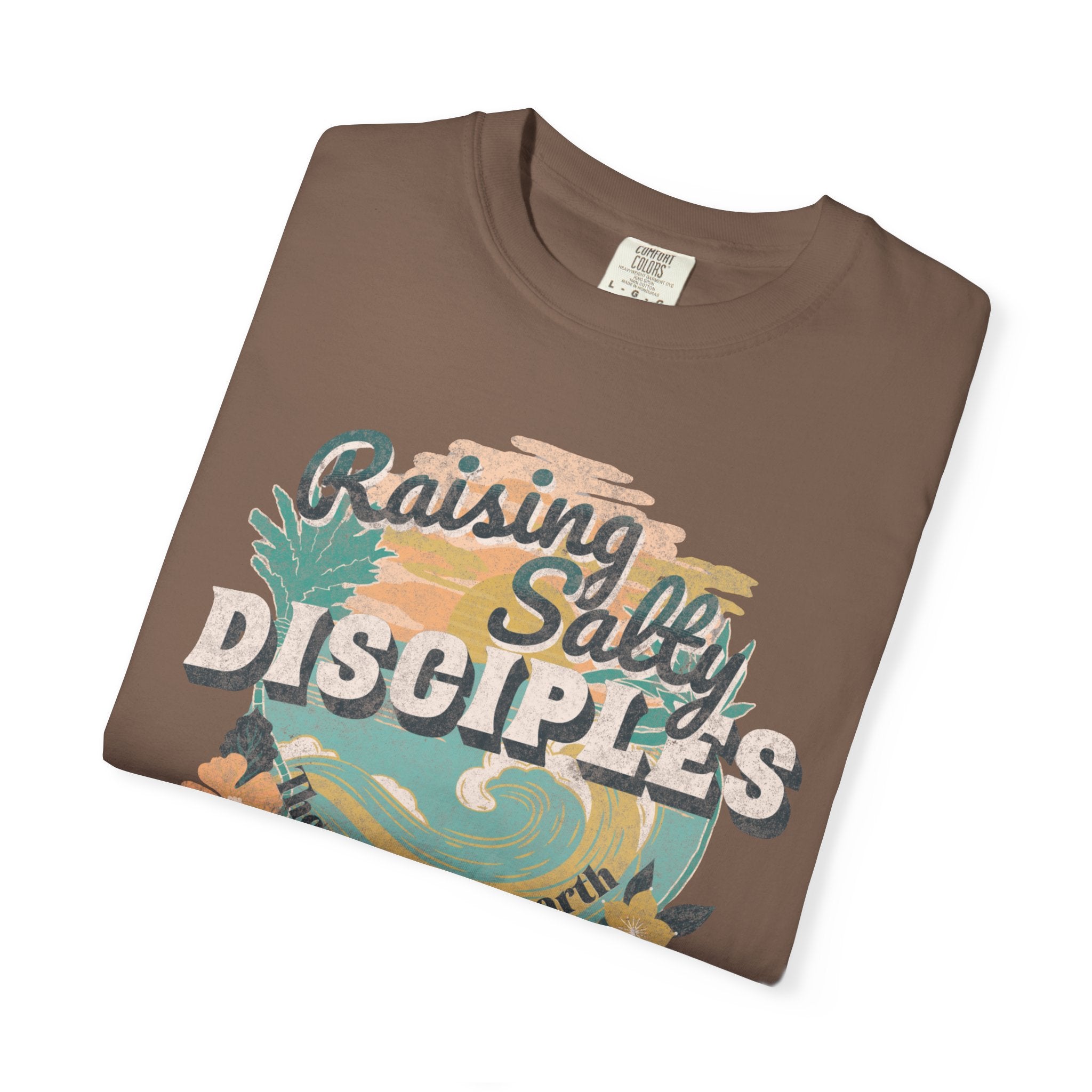 Raising Salty Disciples Graphic - Coastal Heritage Tee