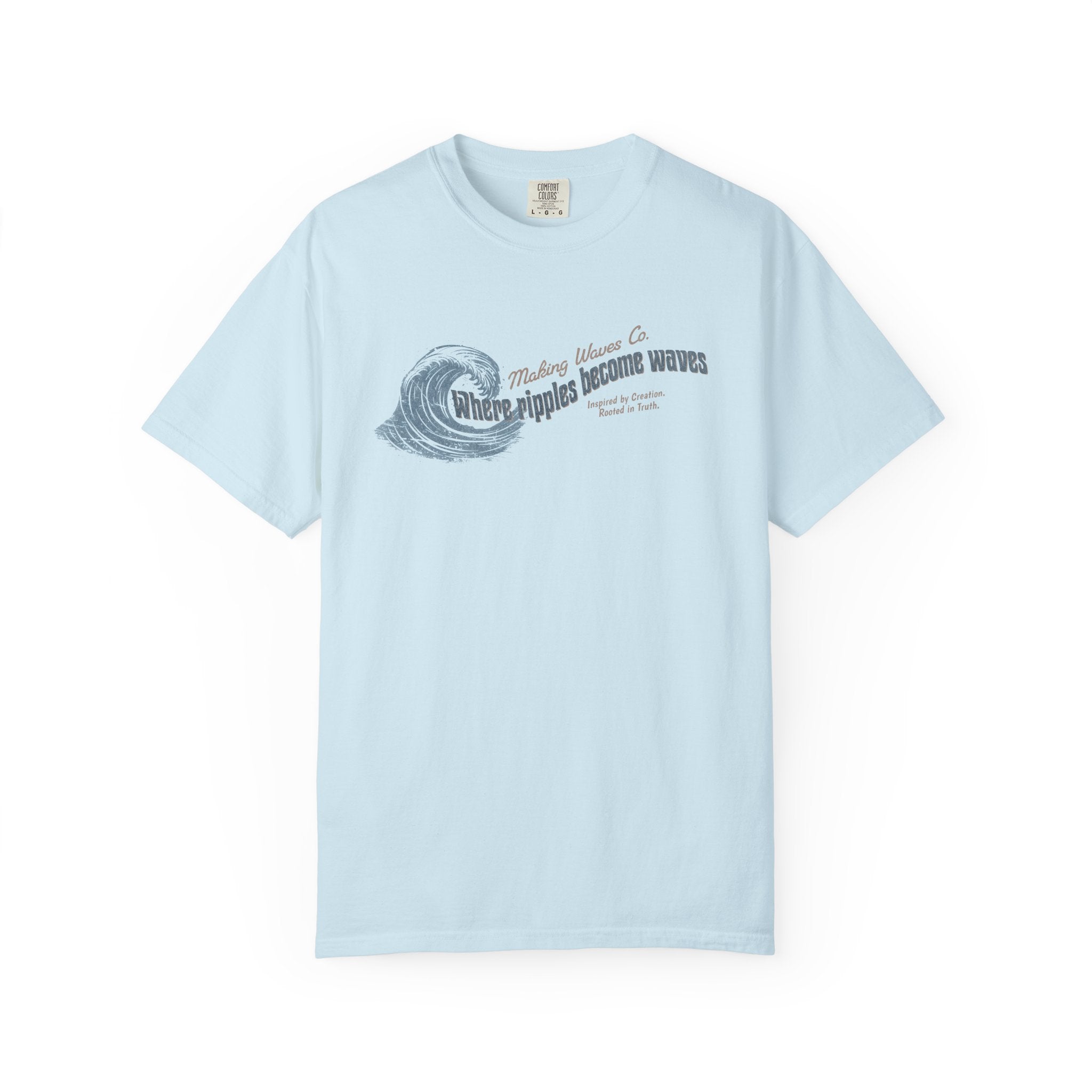 Where ripples become waves Unisex Tee