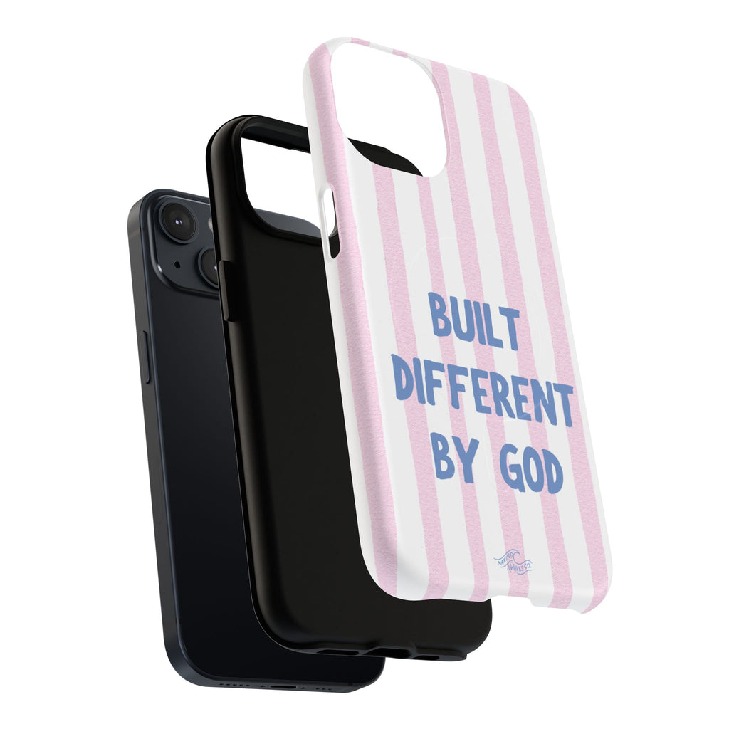 Built Different by God Coastal Christian MagSafe iPhone Case