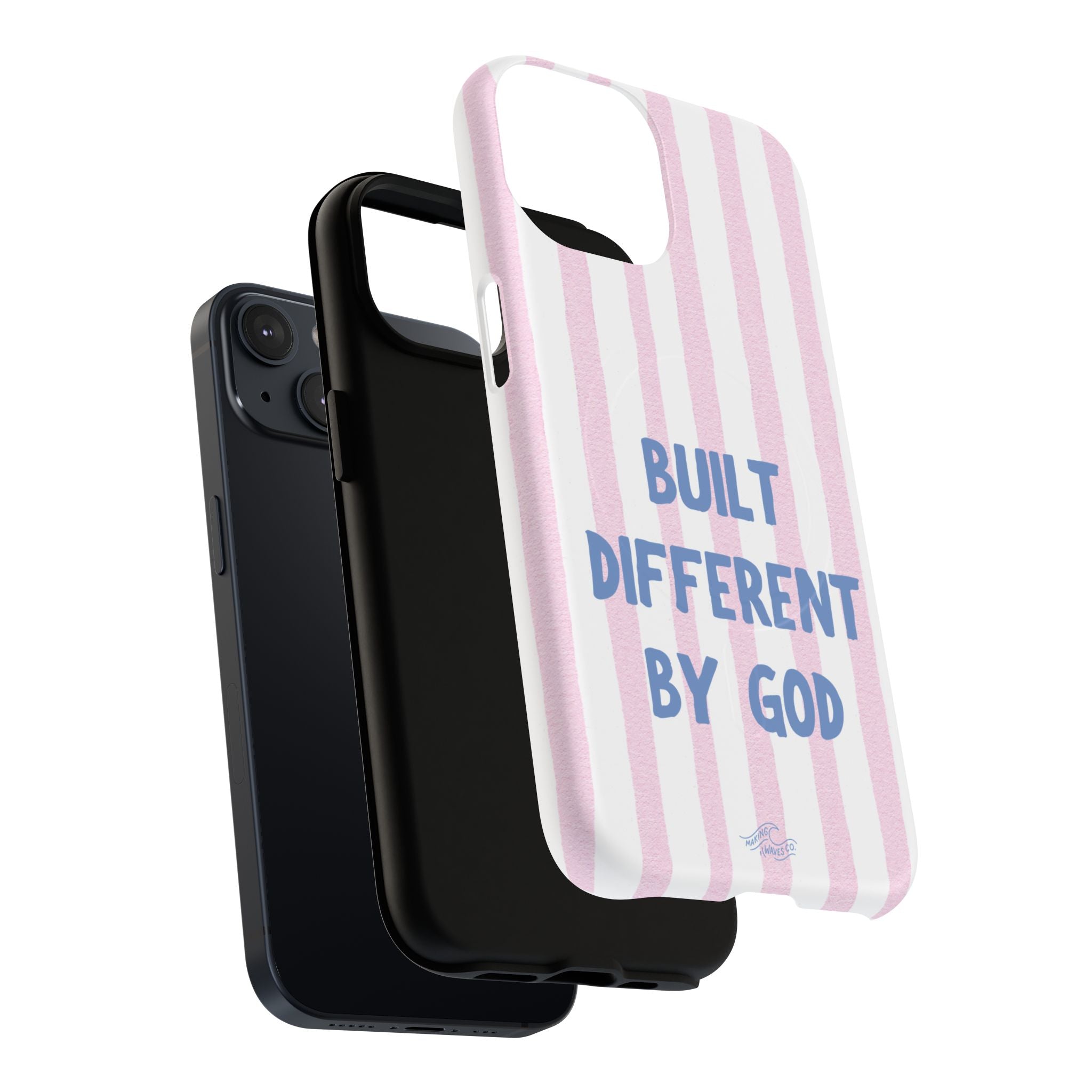 Built Different by God Coastal Christian MagSafe iPhone Case