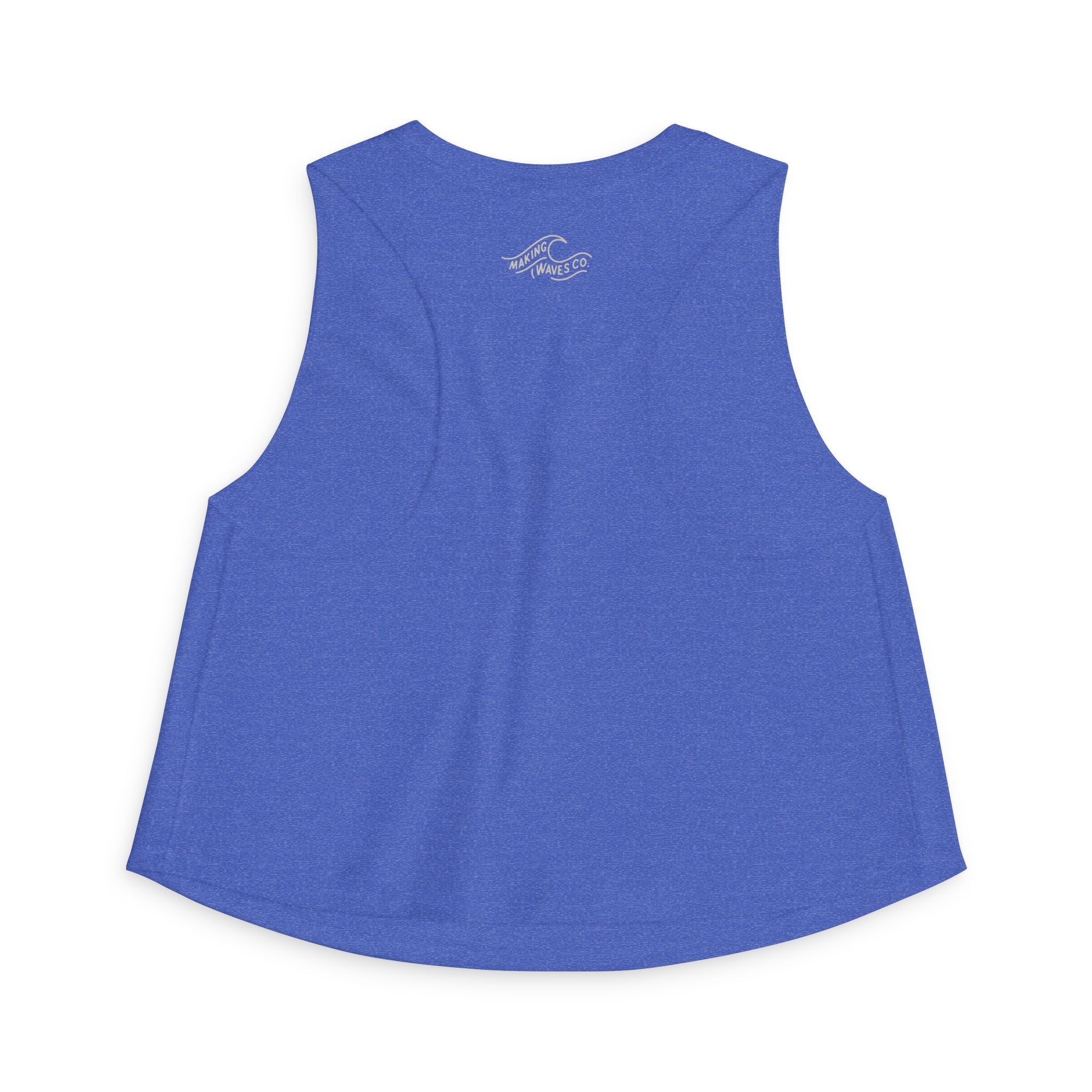 Salty Moms Love Jesus  - Coastal Soft Crop Tank