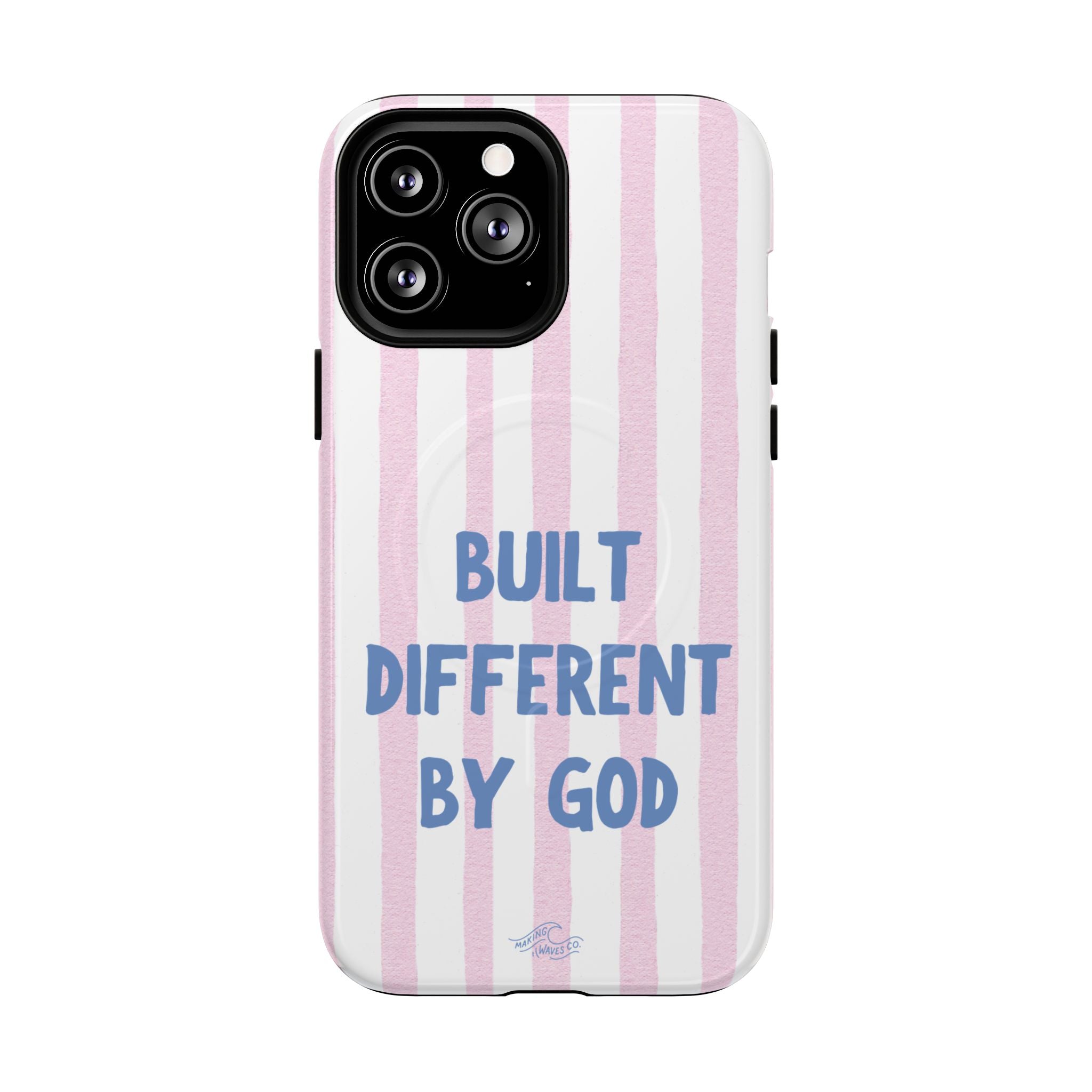 Built Different by God Coastal Christian MagSafe iPhone Case