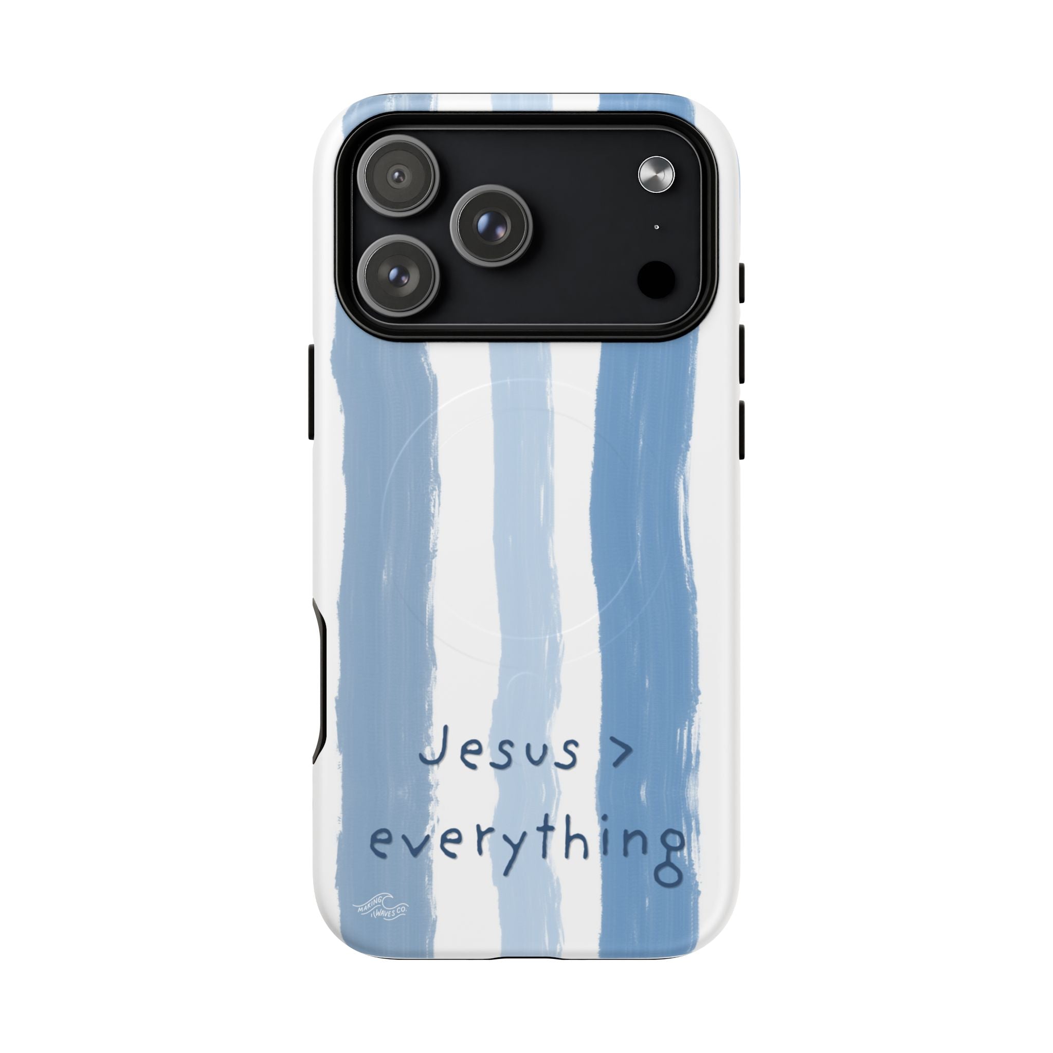 Jesus > Everything Coastal Christian MagSafe iPhone Case