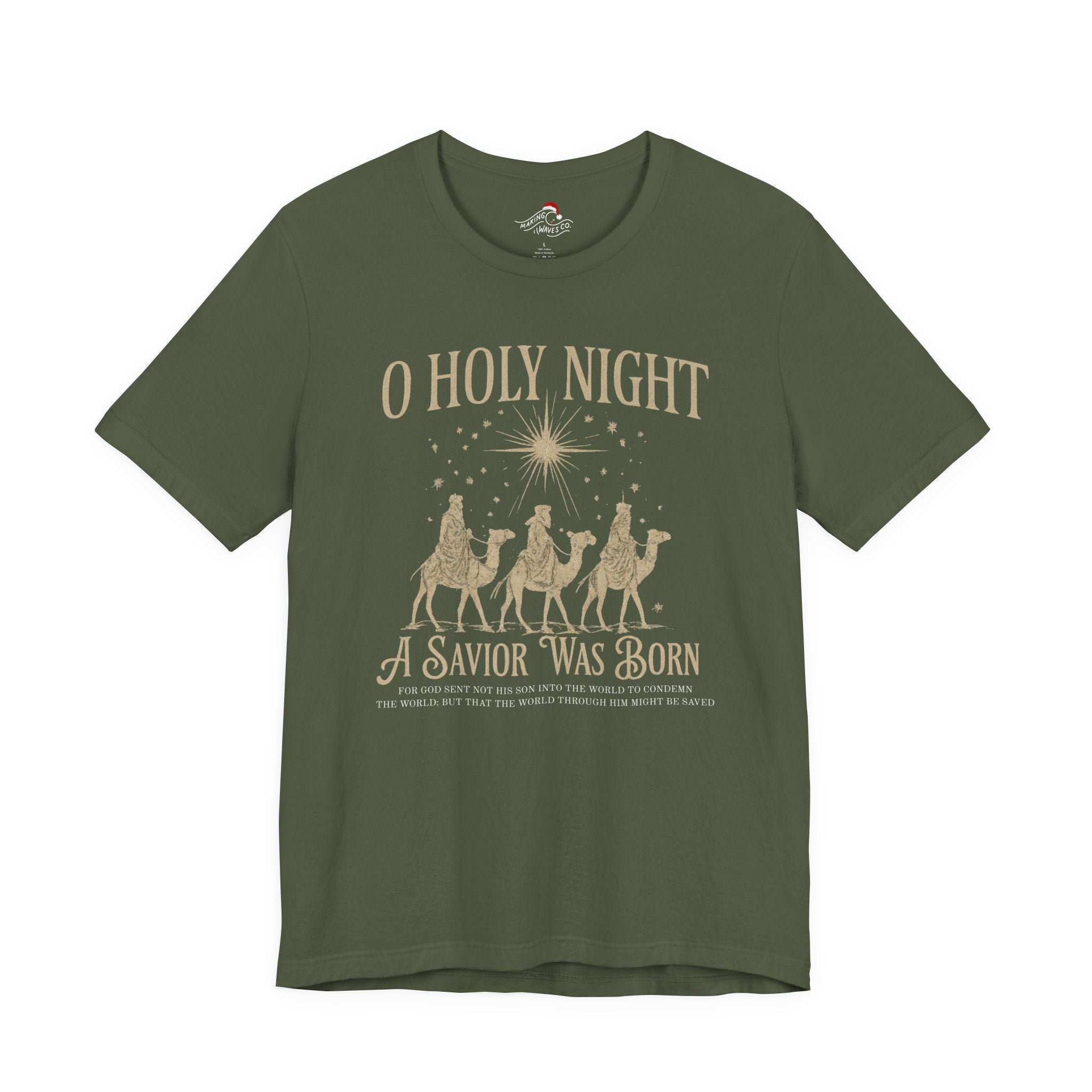 A Savior Was Born  — Coastal Soft Tee