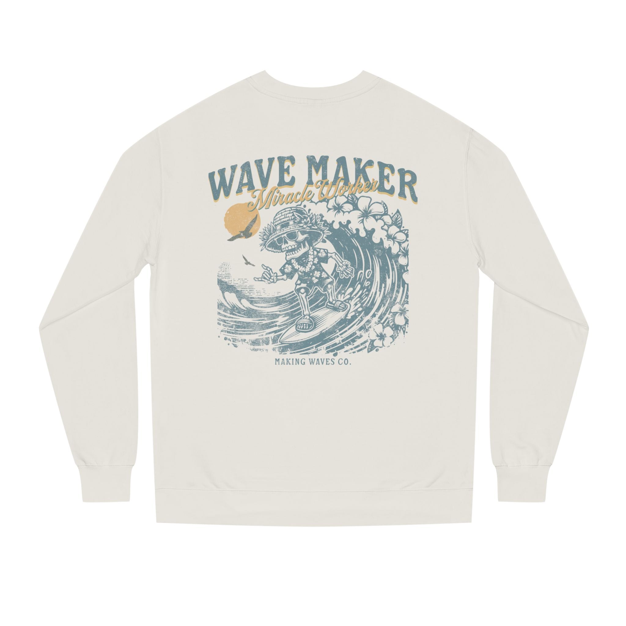 Wave Maker Midweight Unisex Crewneck