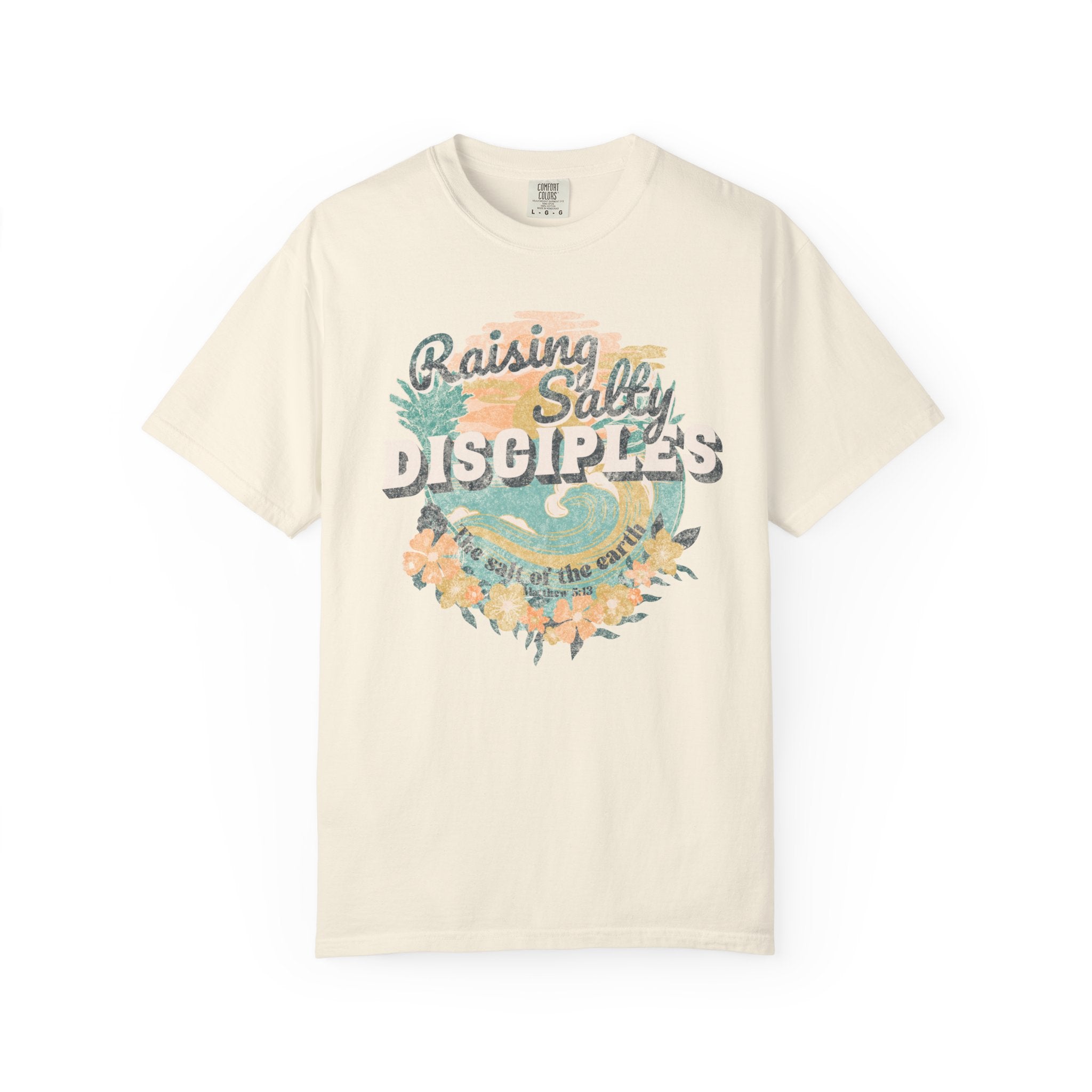 Raising Salty Disciples Graphic - Coastal Heritage Tee