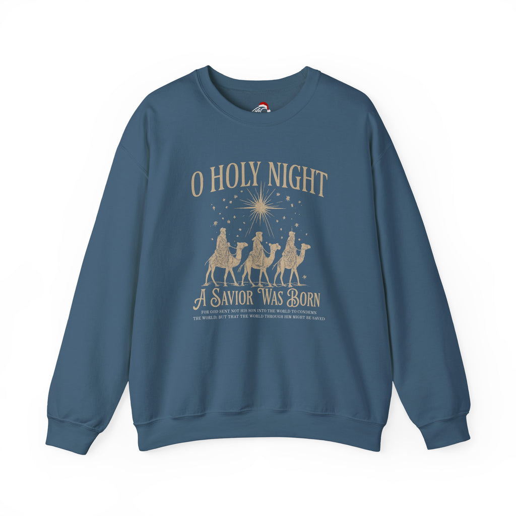 A Savior Was Born Crewneck