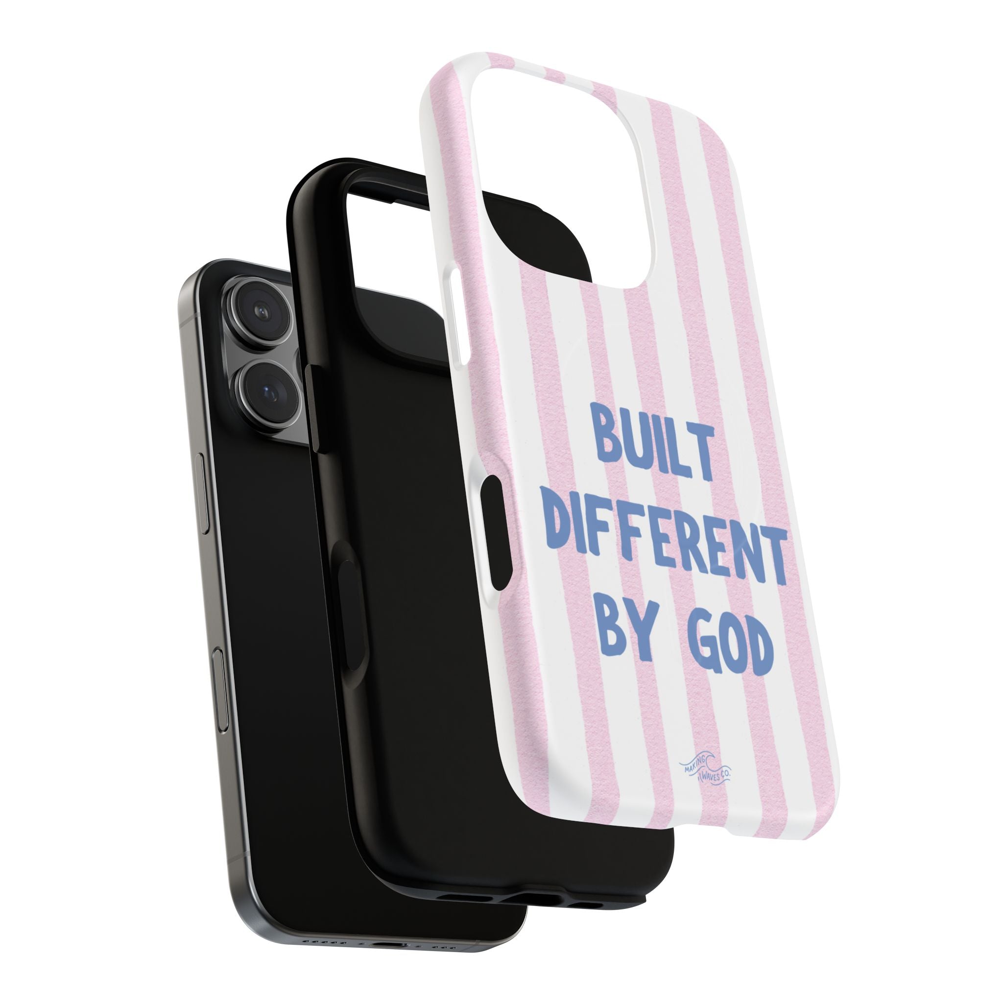 Built Different by God Coastal Christian MagSafe iPhone Case