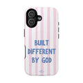 Built Different by God Coastal Christian MagSafe iPhone Case