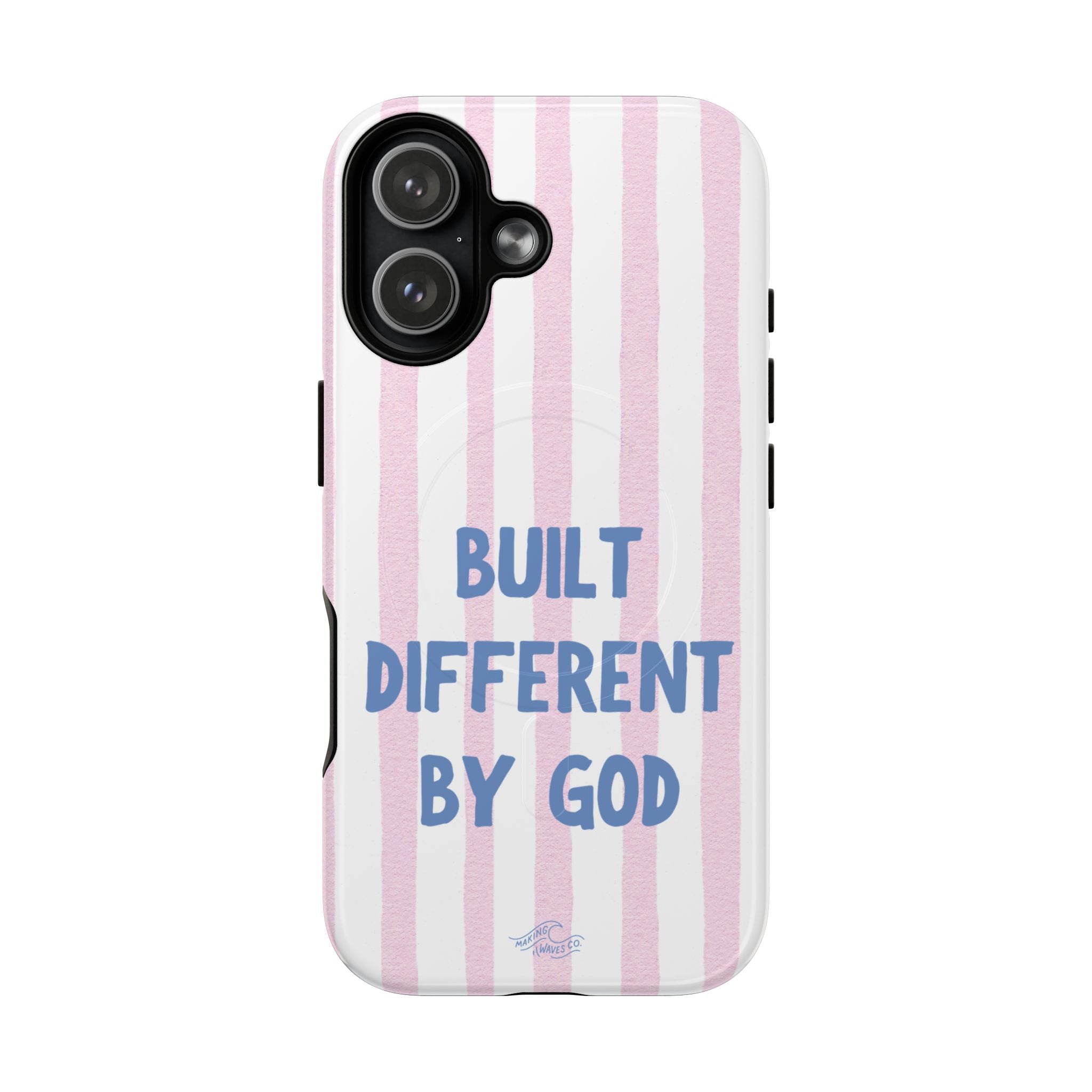 Built Different by God Coastal Christian MagSafe iPhone Case