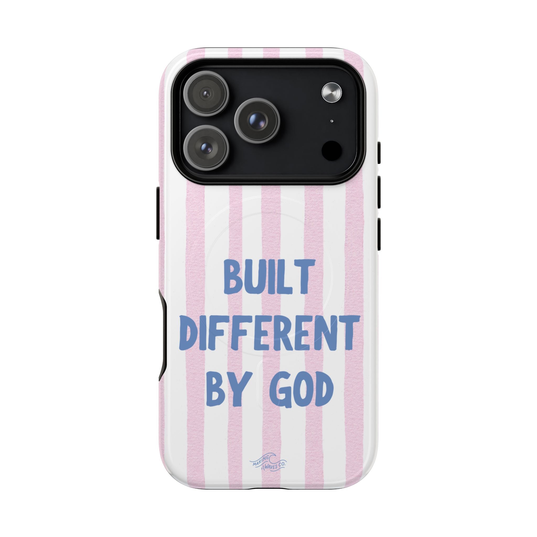 Built Different by God Coastal Christian MagSafe iPhone Case