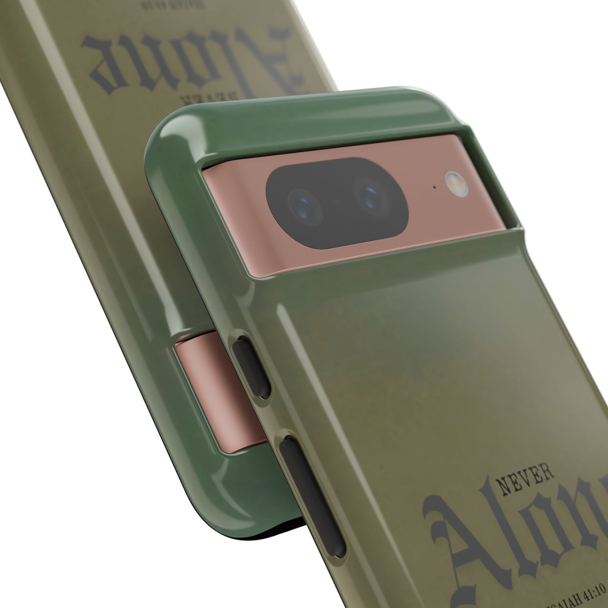 Never Alone Coastal Christian Samsung Phone Case