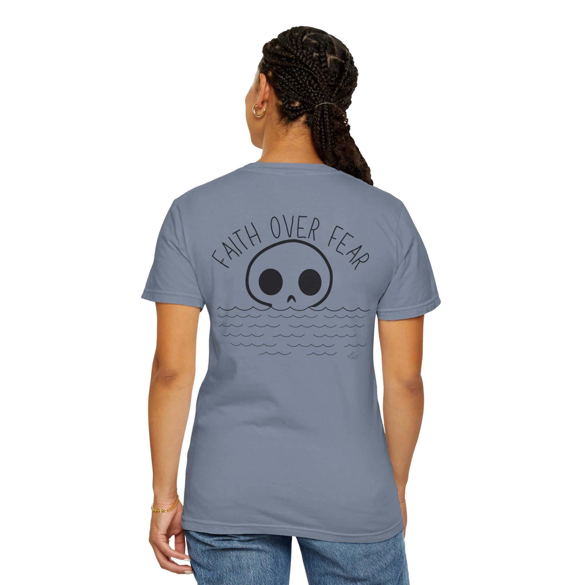 Faith Over Fear Coastal Unisex Tee