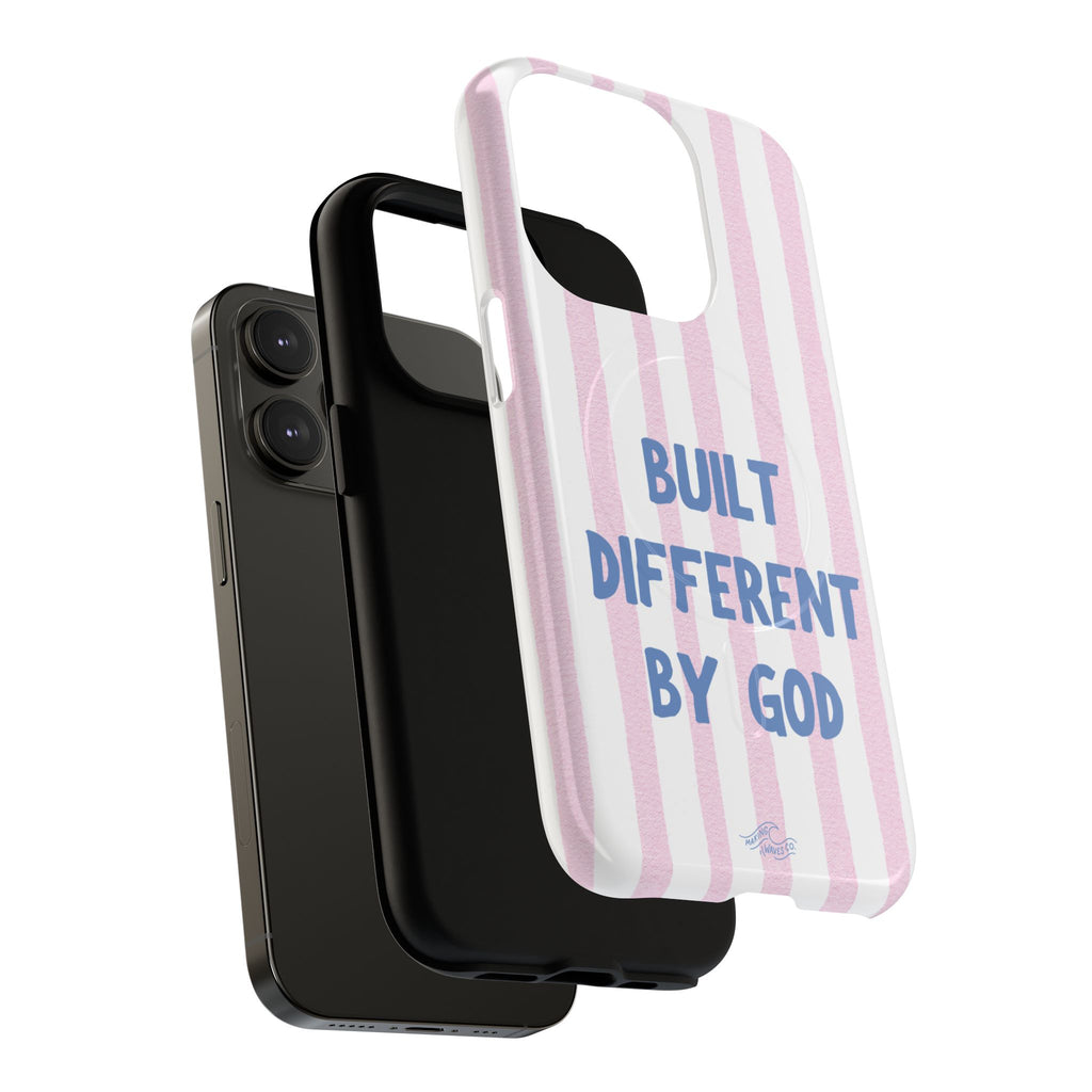 Built Different by God Coastal Christian MagSafe iPhone Case