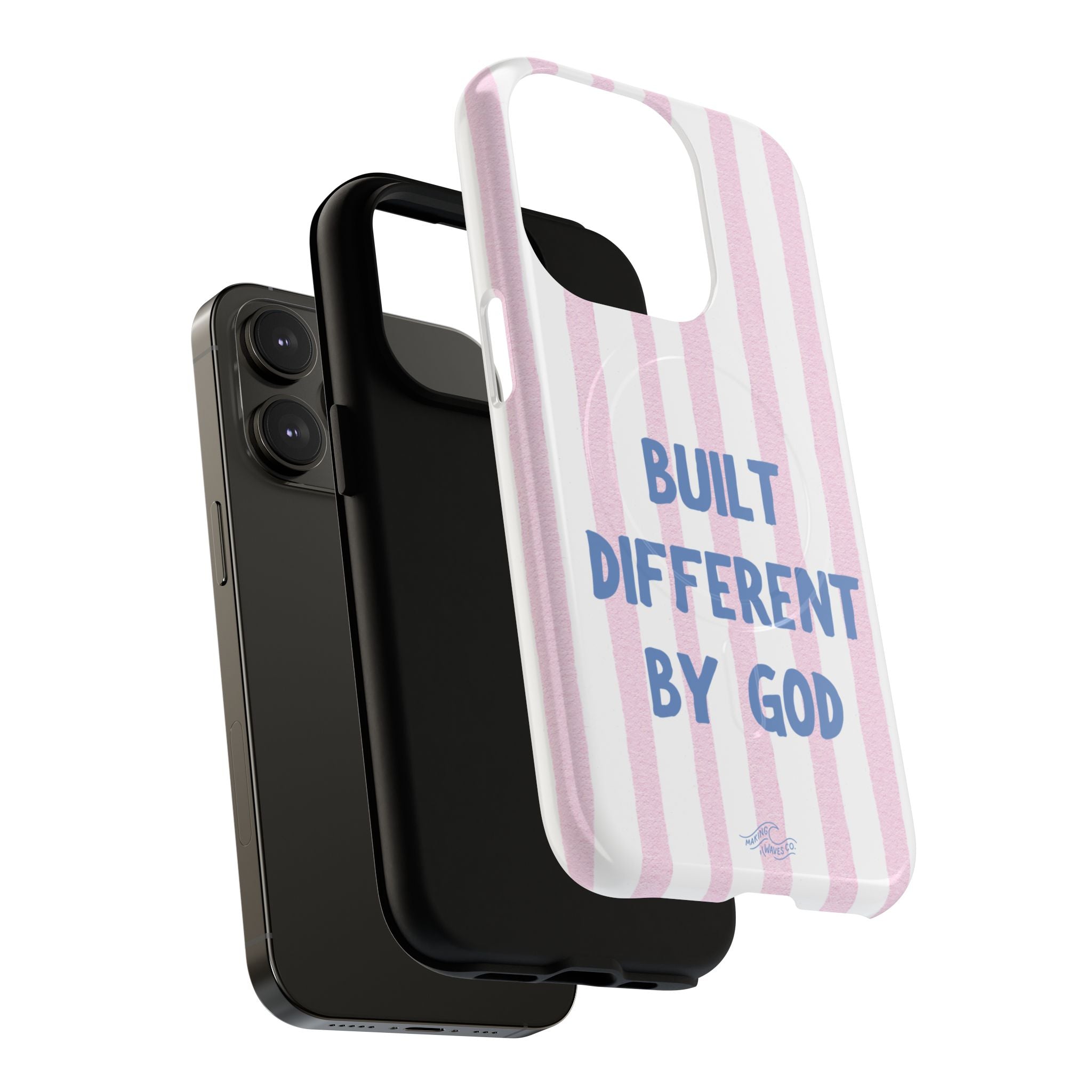Built Different by God Coastal Christian MagSafe iPhone Case