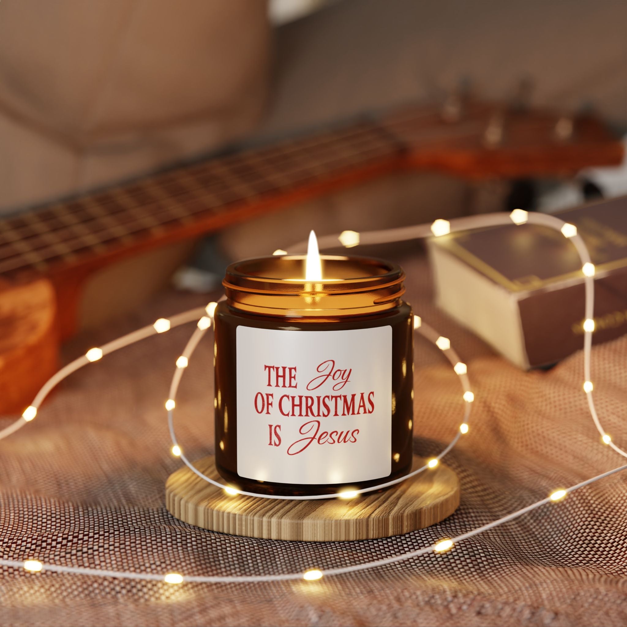 The Joy of Christmas is Jesus Soy Candle (Multiple Sizes)