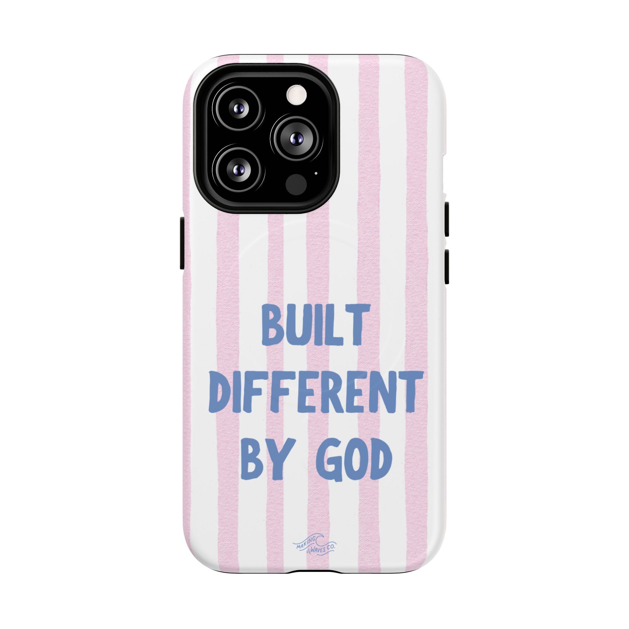 Built Different by God Coastal Christian MagSafe iPhone Case