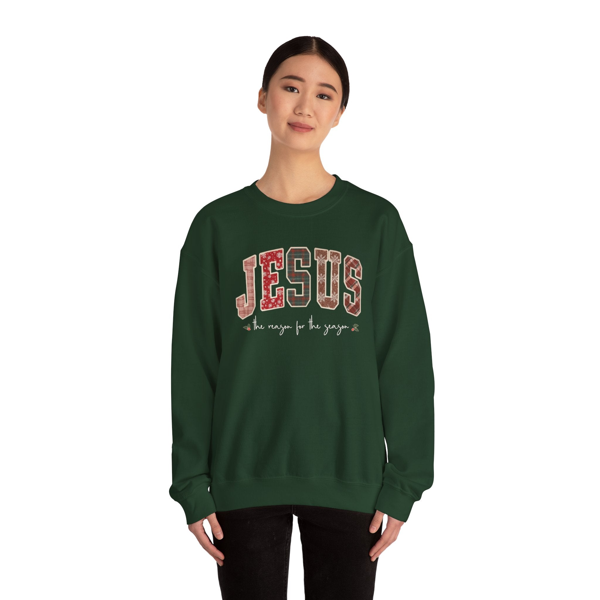 JESUS the reason for the season Crewneck