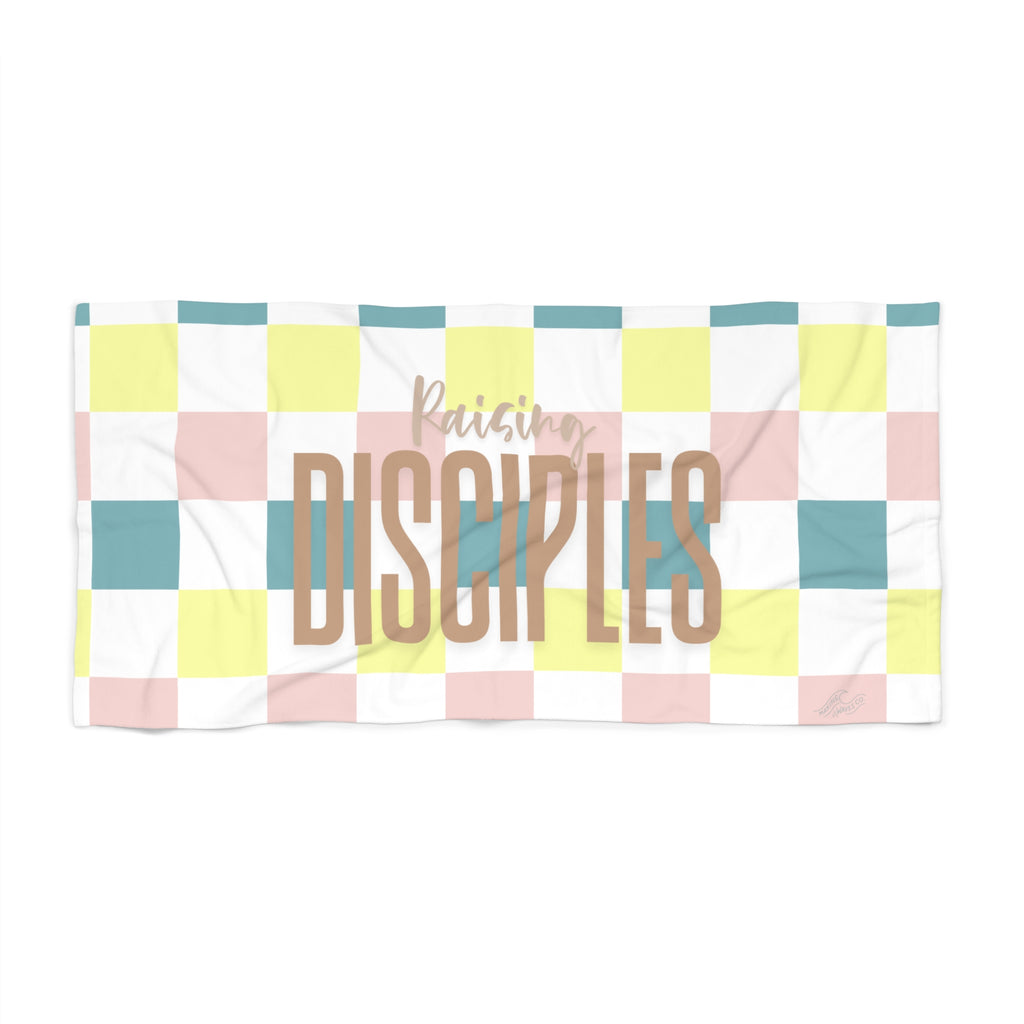 Raising Disciples  — Coastal Christian Beach Towel