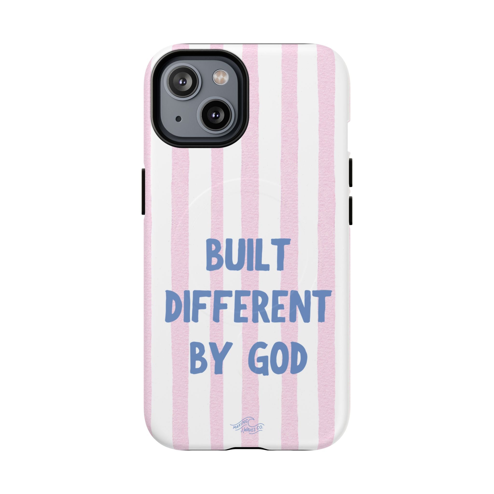 Built Different by God Coastal Christian MagSafe iPhone Case