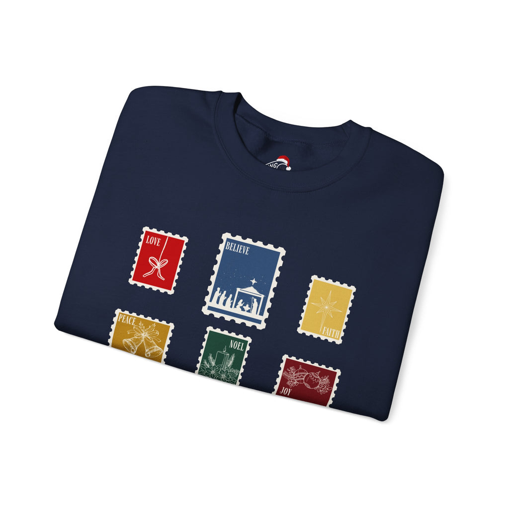 Holiday Postmark Crewneck