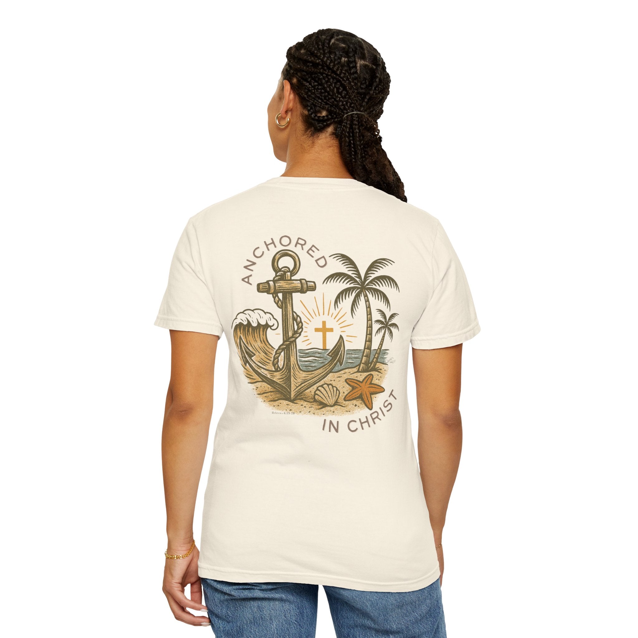 Anchored in Christ Unisex tee