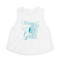 Waves of Grace  - Coastal Soft Crop Tank